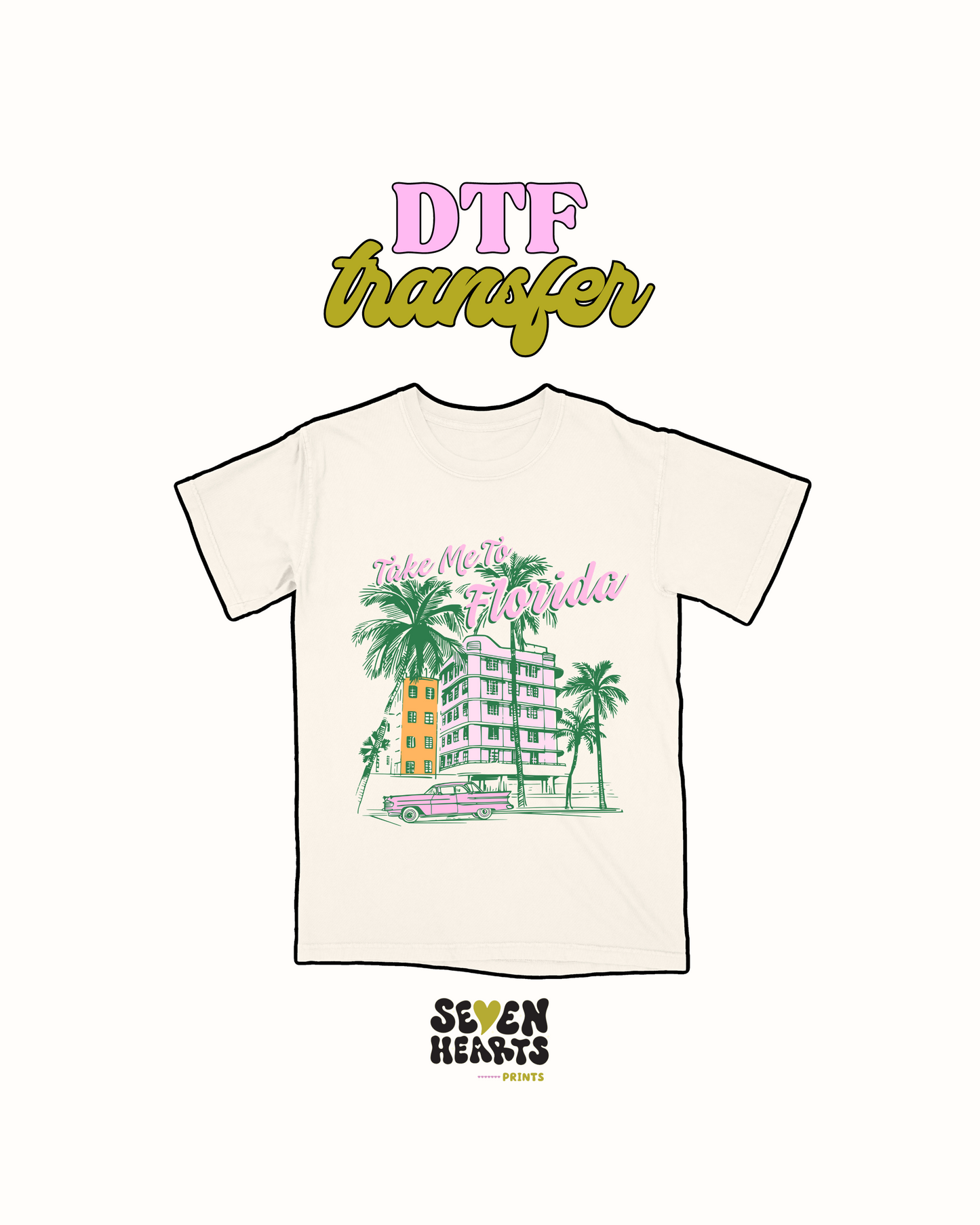 Llévame a Florida - Transferencia DTF