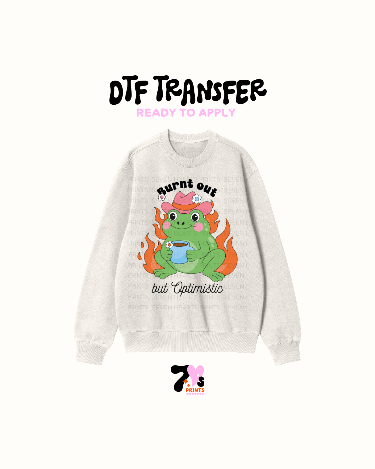 Burnt out - DTF Transfers