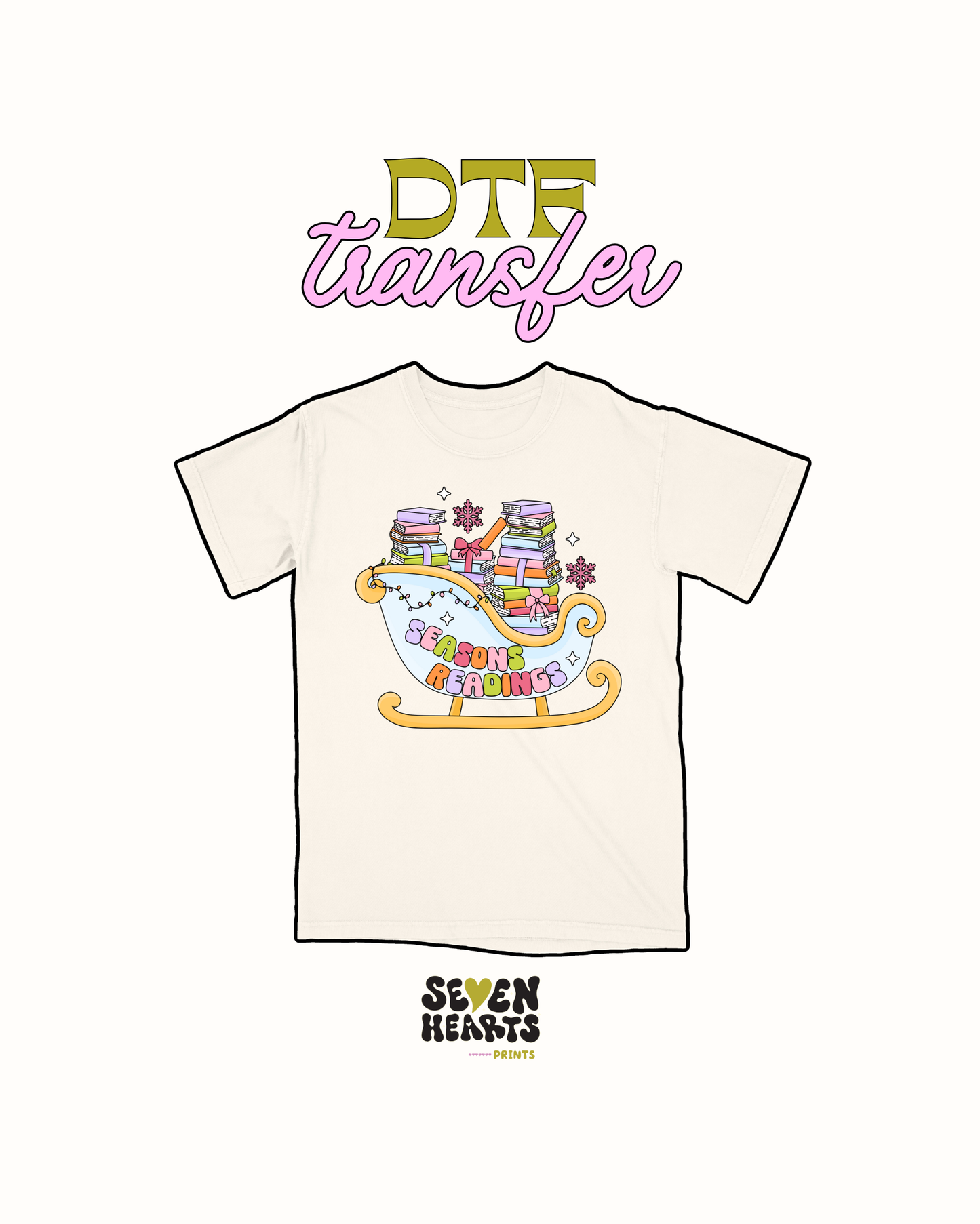 season greadings - DTF Transfer