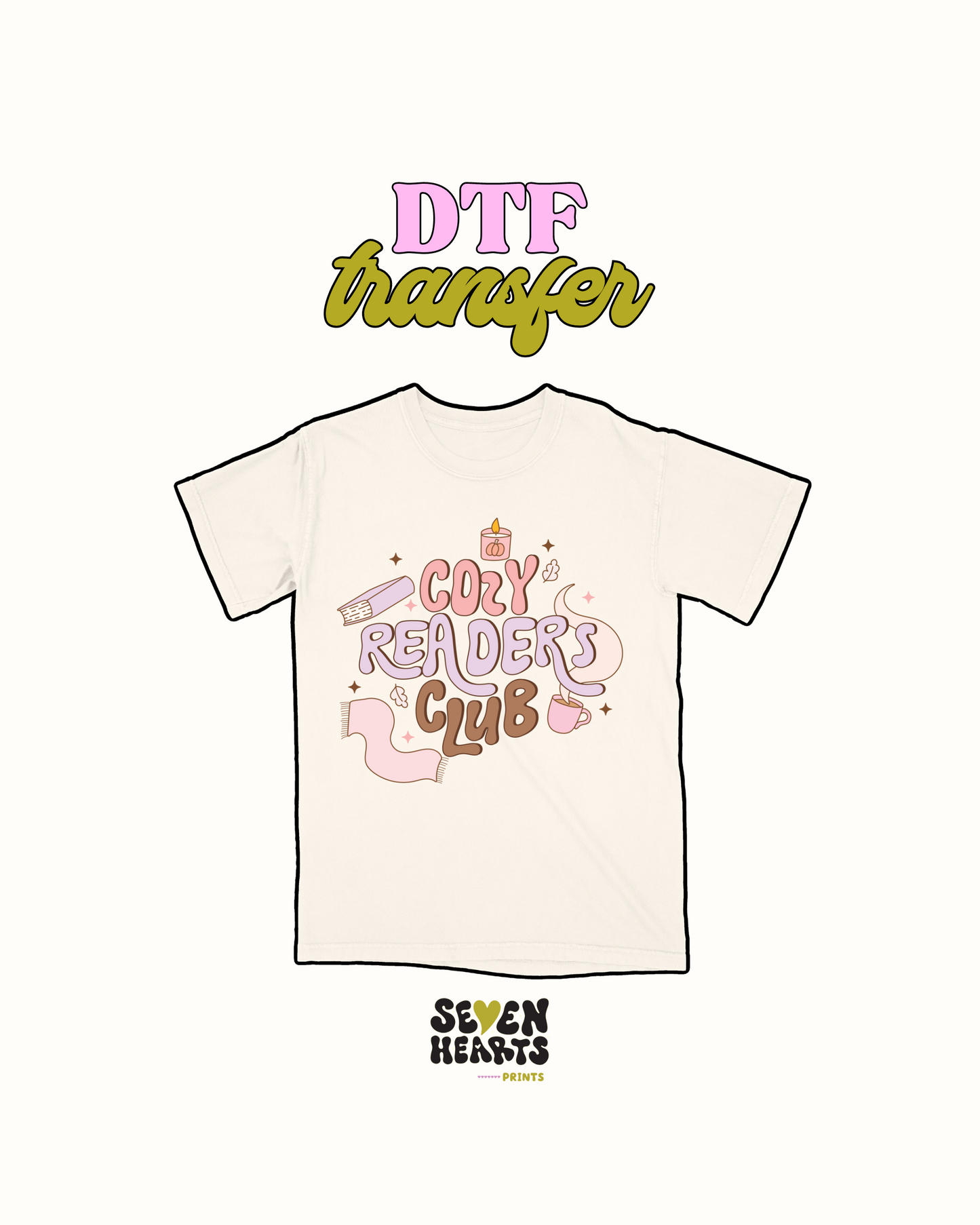 Cozy readers club - DTF Transfer
