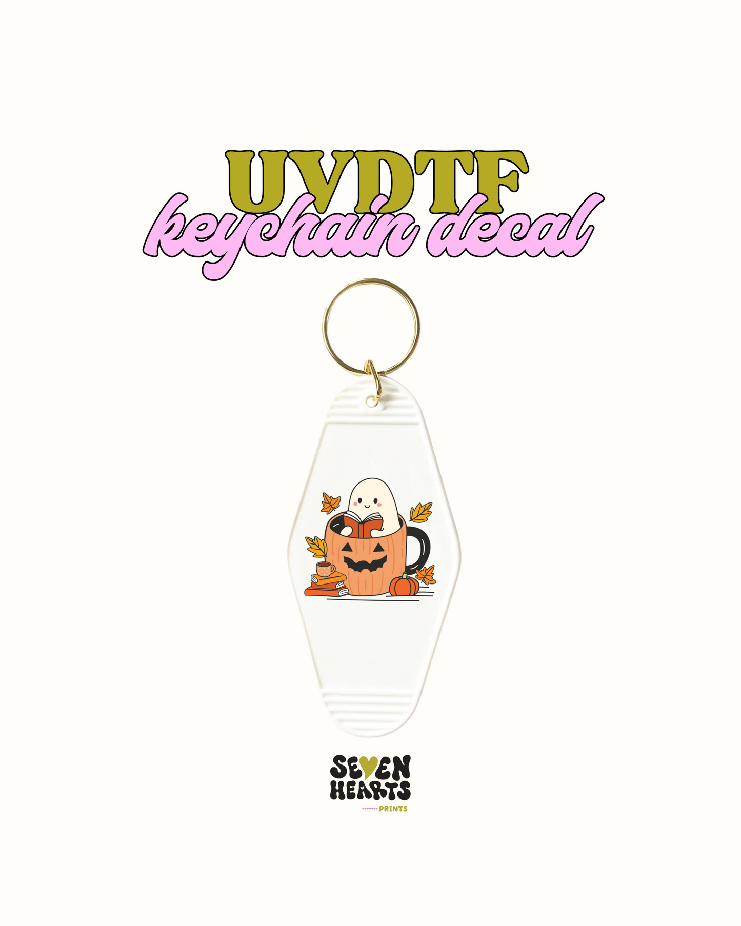 ghosty - Keychain Decal Set of 5