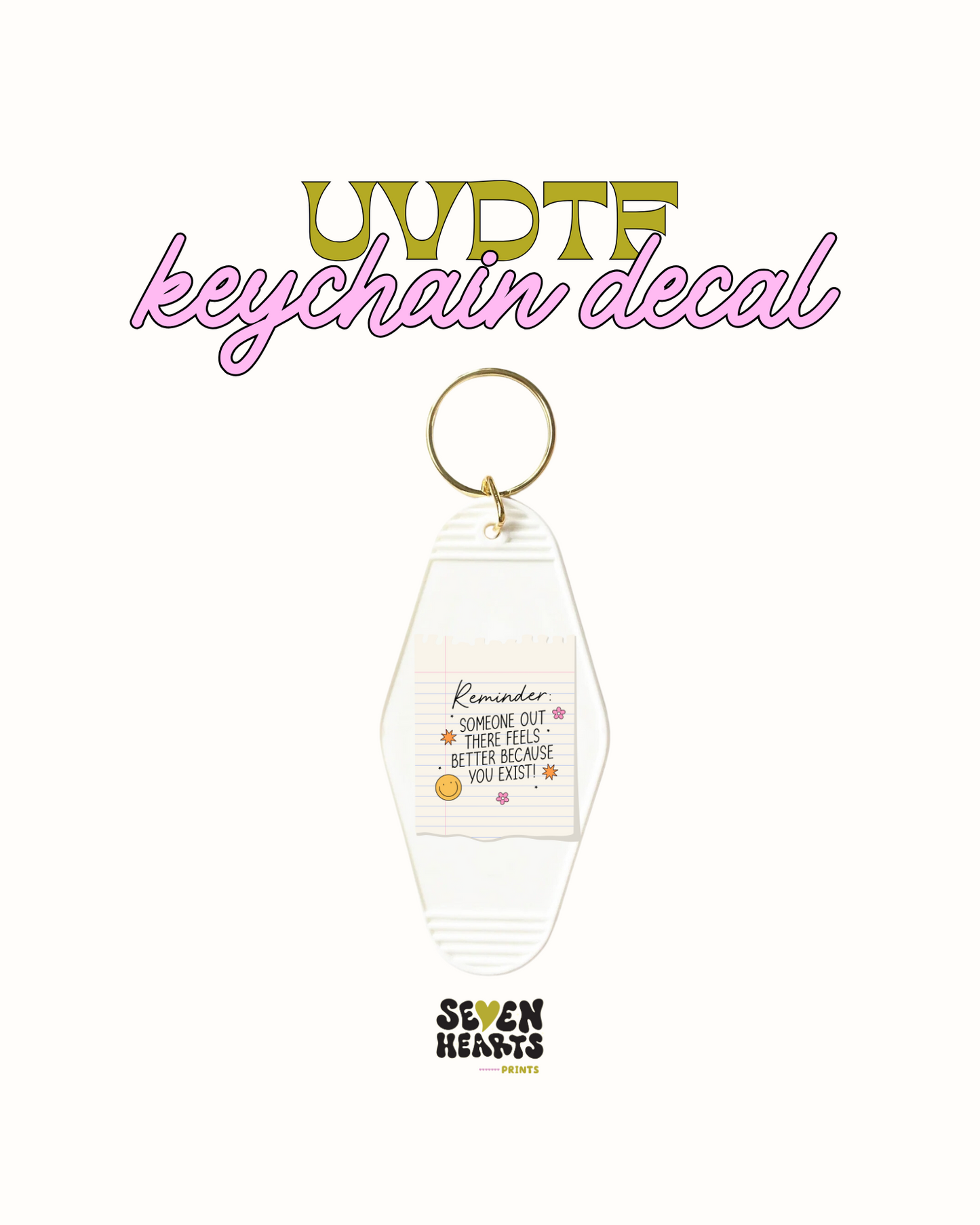 1989 - Juego de 5 calcomanías para llaveros