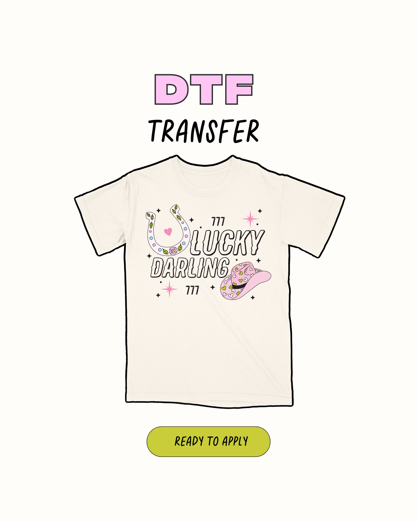 Lucky Darling - DTF Transfer