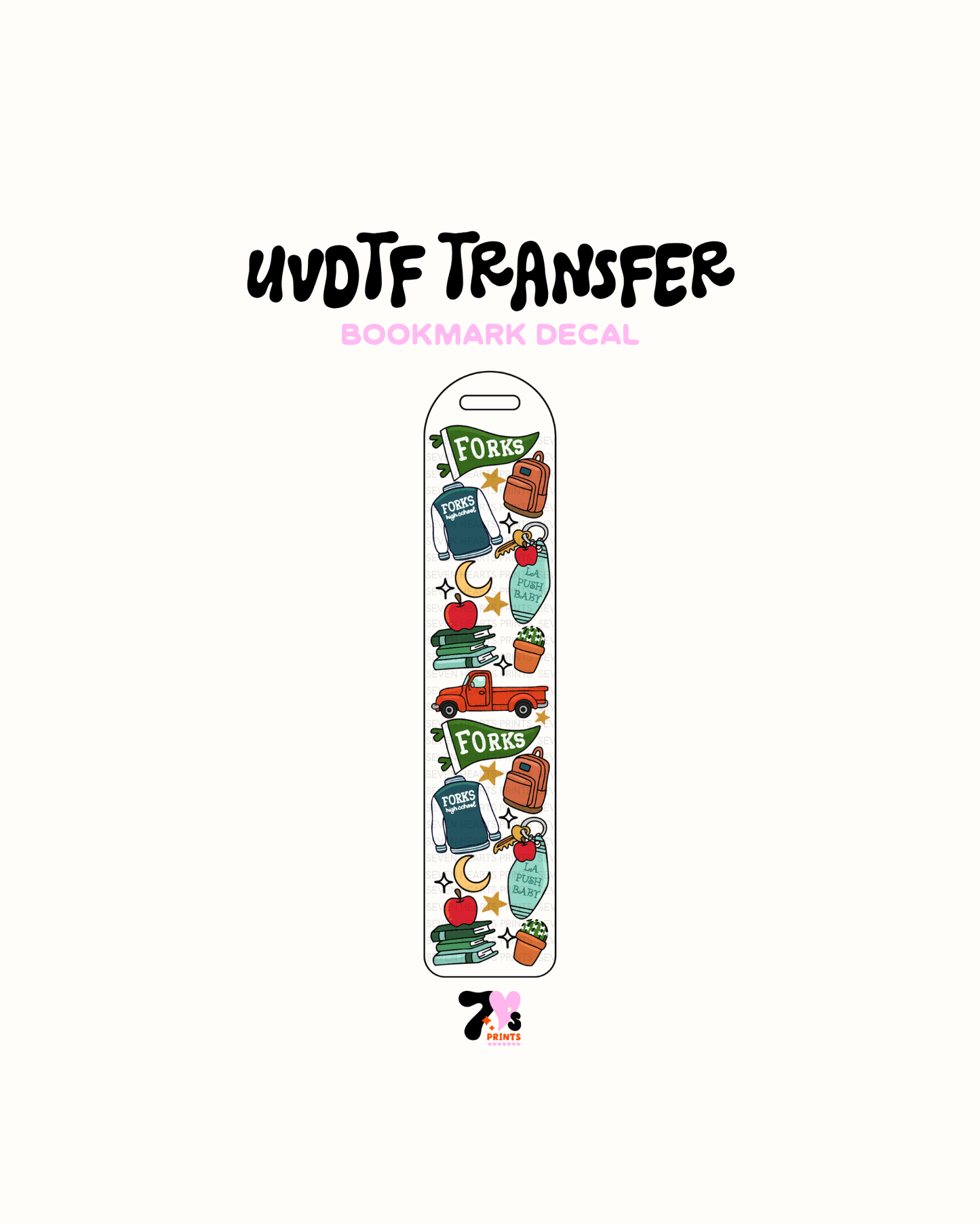 #173 UVDTF Bookmark Decal 1.1