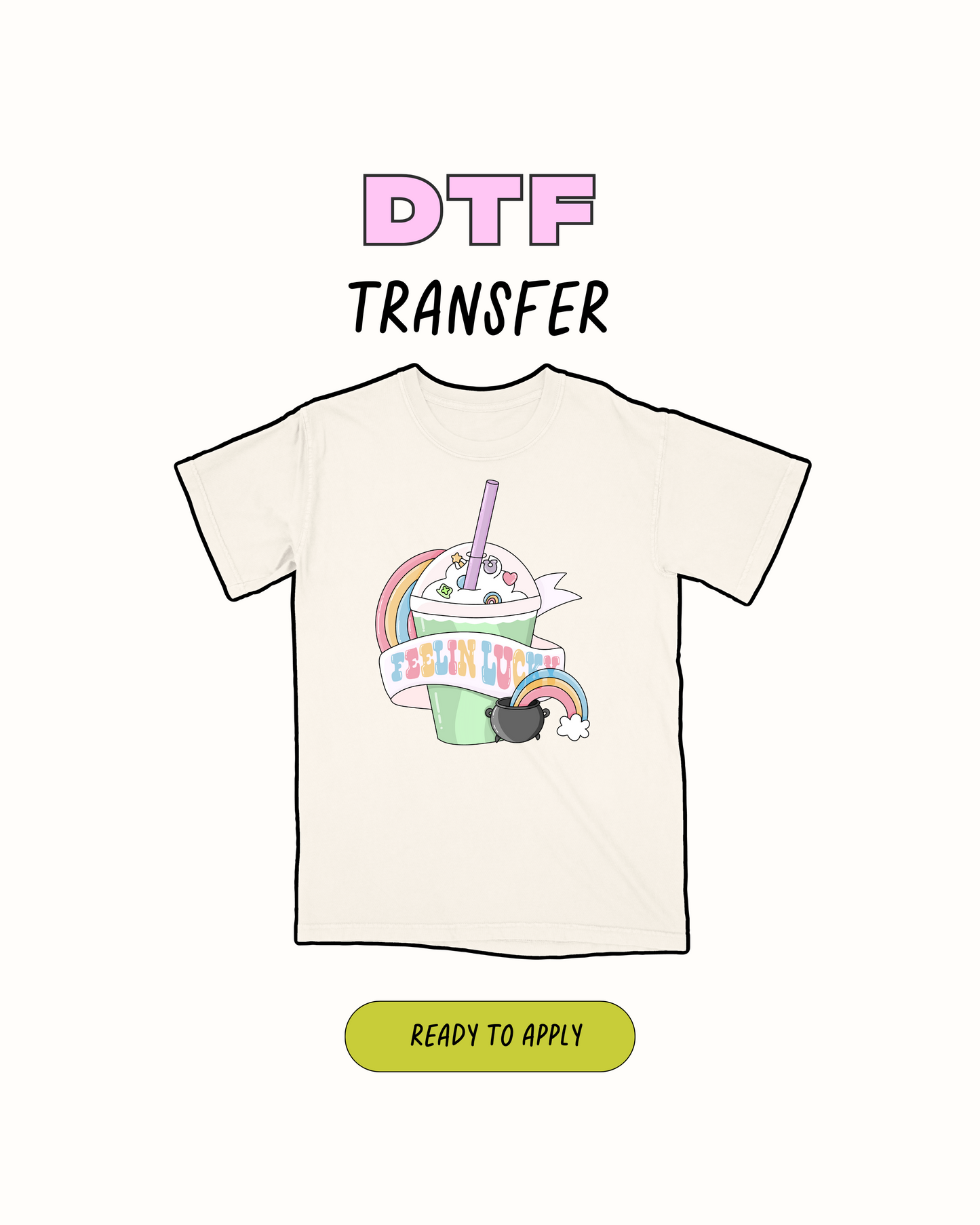 Feeling Lucky - DTF Transfer