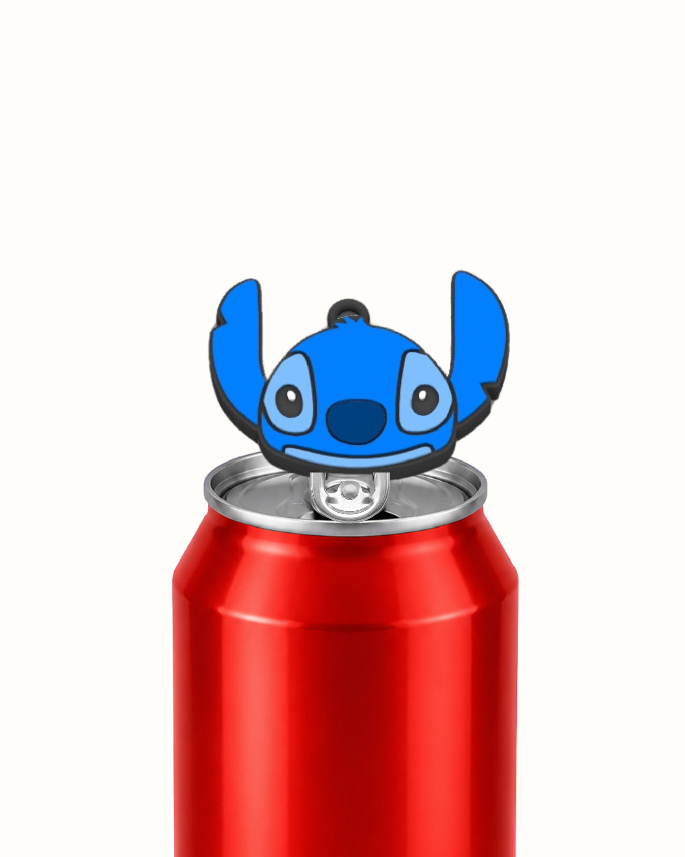 Blue Alien Face 3d Can Opener