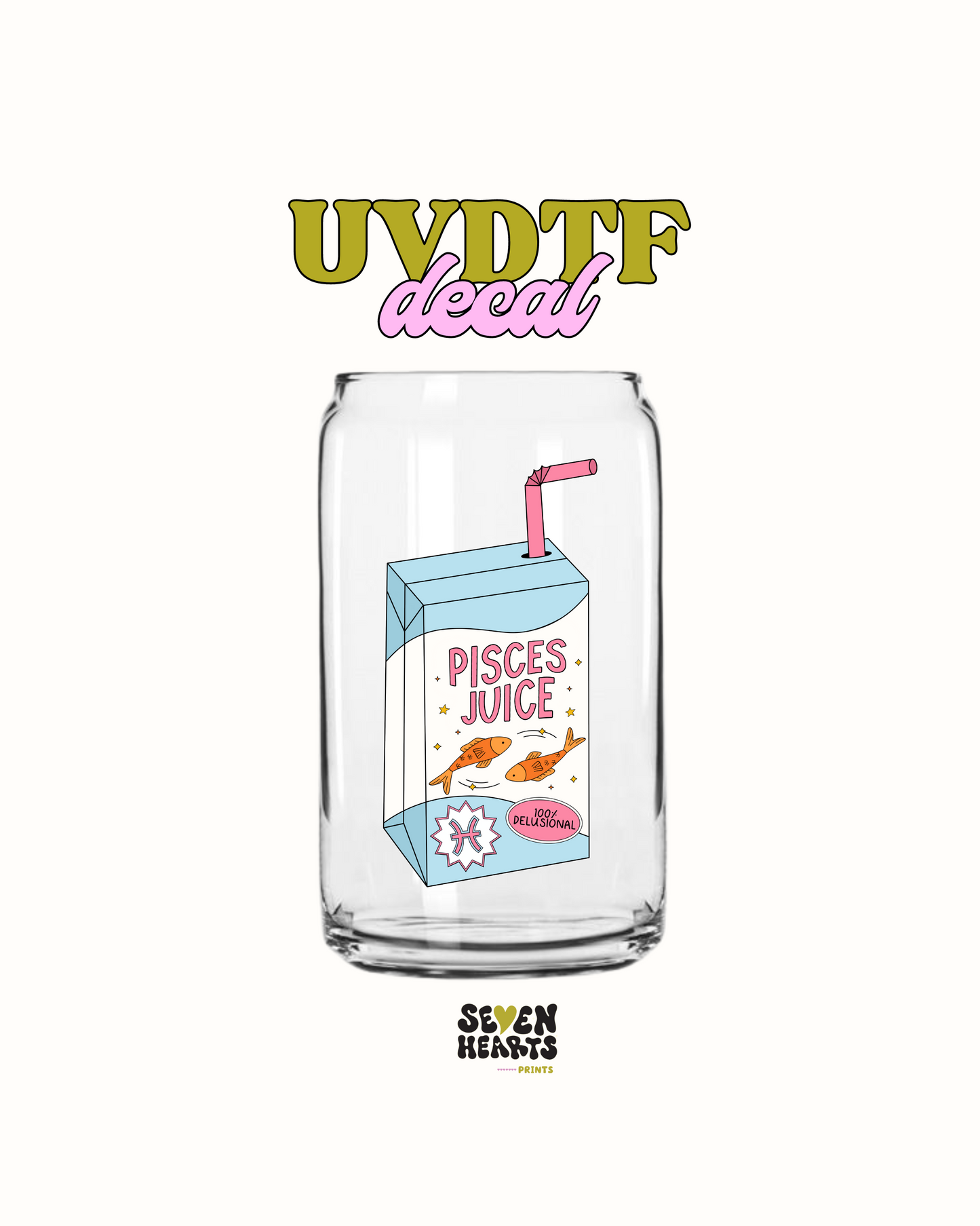 Zodiac sign Juice Box - UVDTF