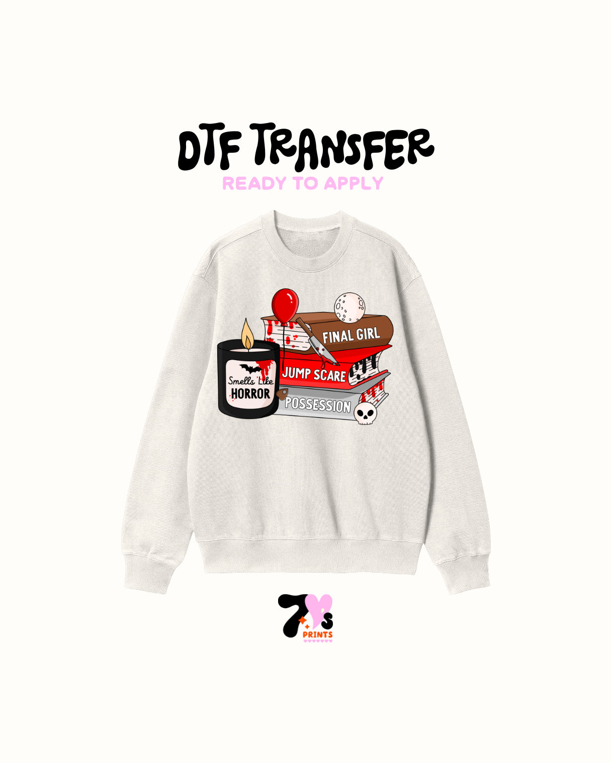 Horro books - DTF Transfer