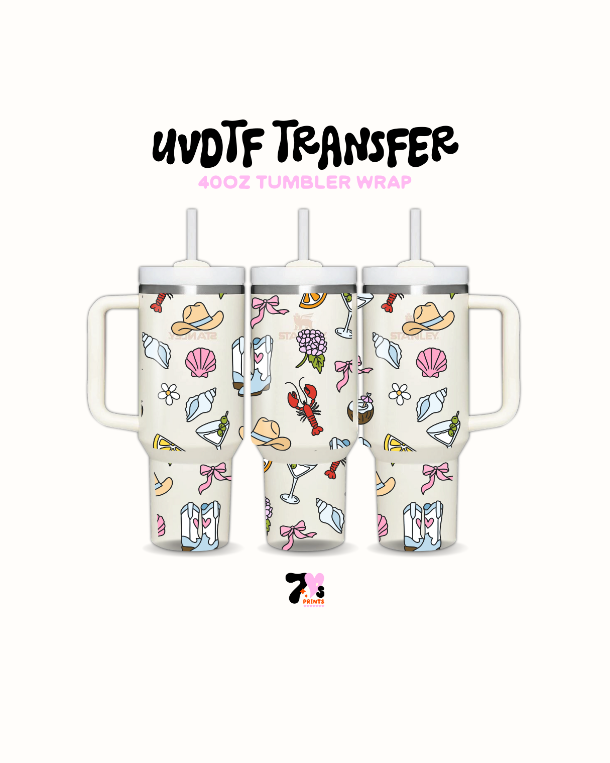 Coastal girl - UVDTF Wrap