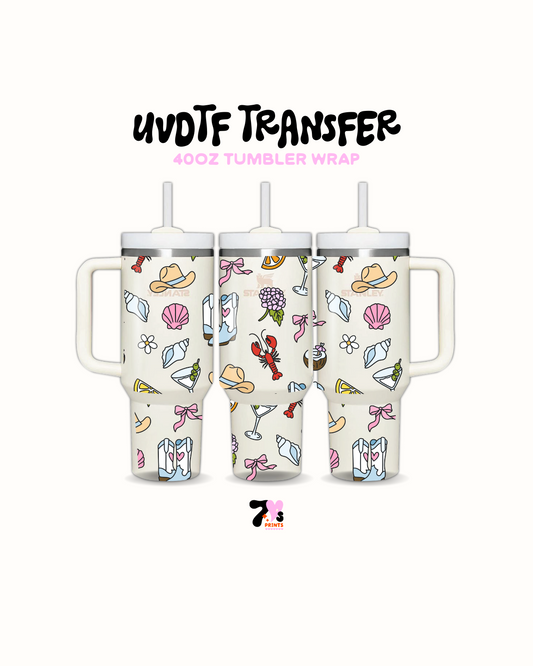 Coastal girl - UVDTF Wrap