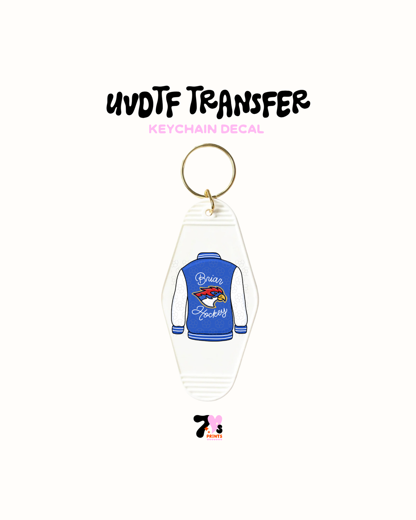 Brian Hockey Motel Keychain Decal