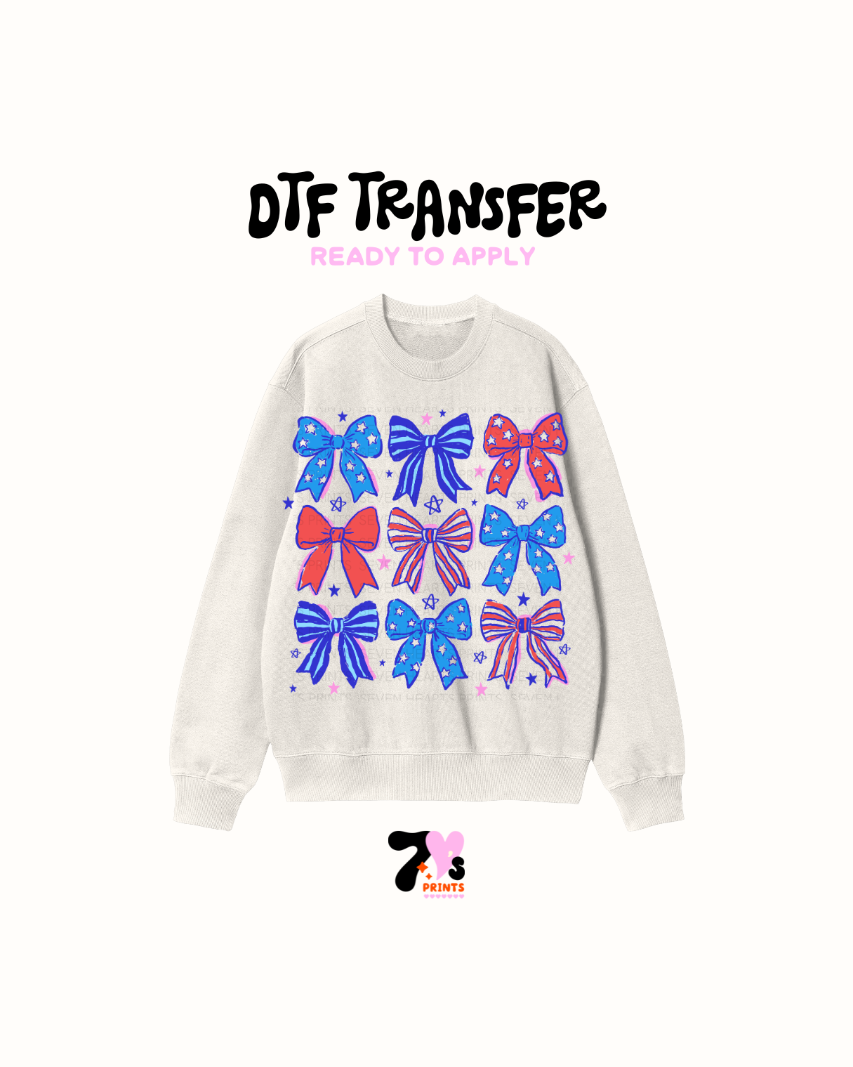 Happy 4th - DTF Transfer