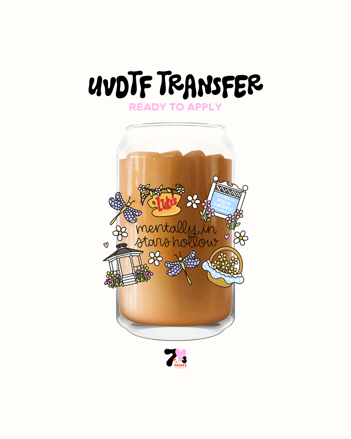 Mentally in stars hallow - UVDTF Decal