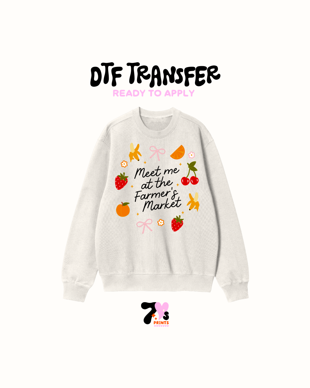 farmers Market Fruits - DTF Transfer