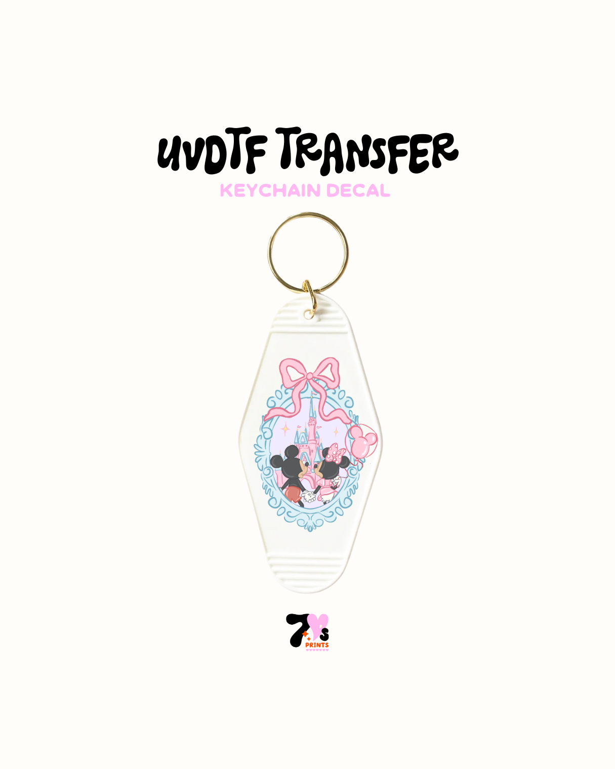 Magical place - UVDTF Keychain