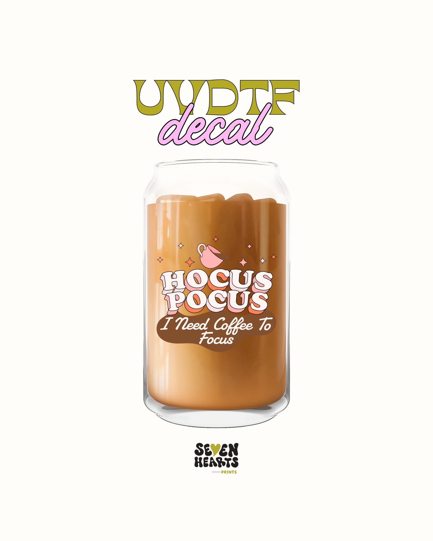 Hocus pocus i need coffee - UVDTF