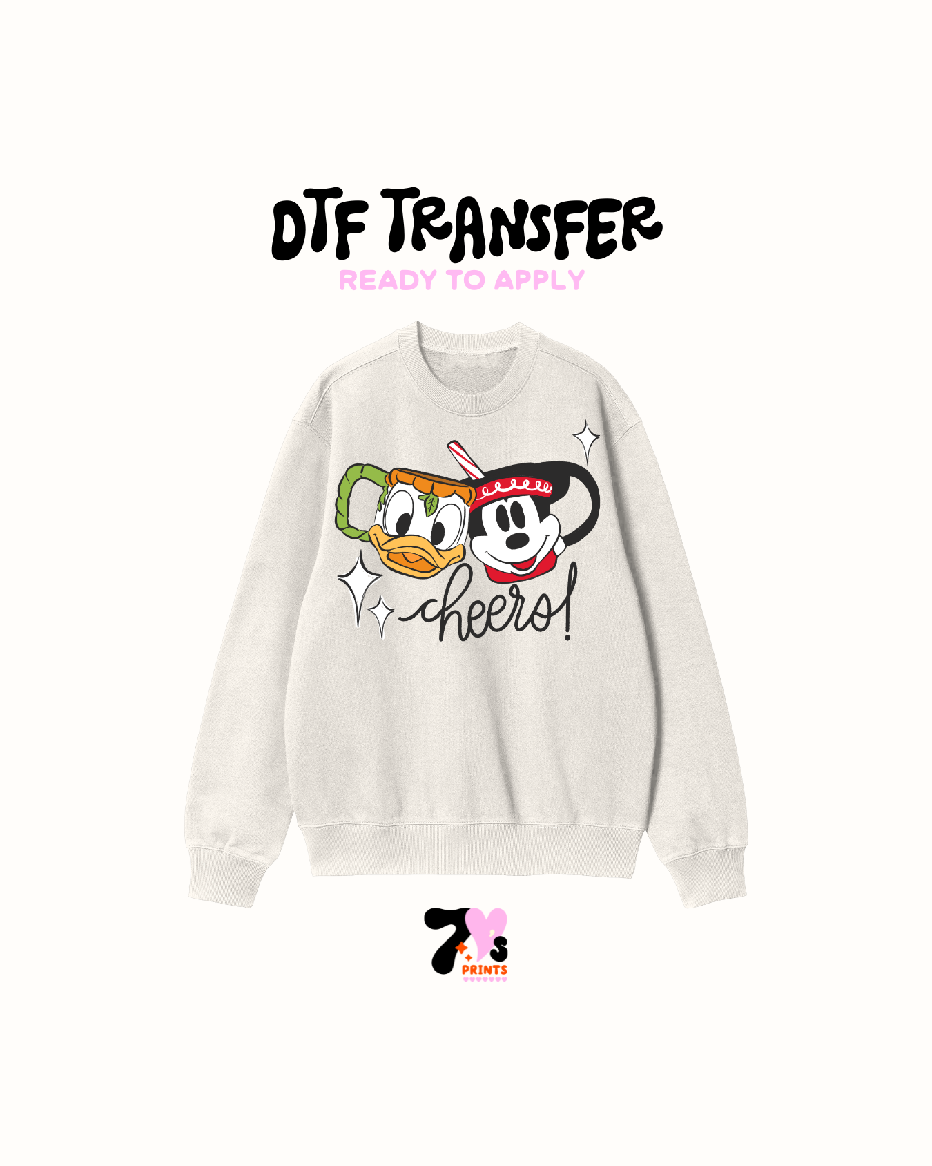 Cheers Mugs - DTF Transfers