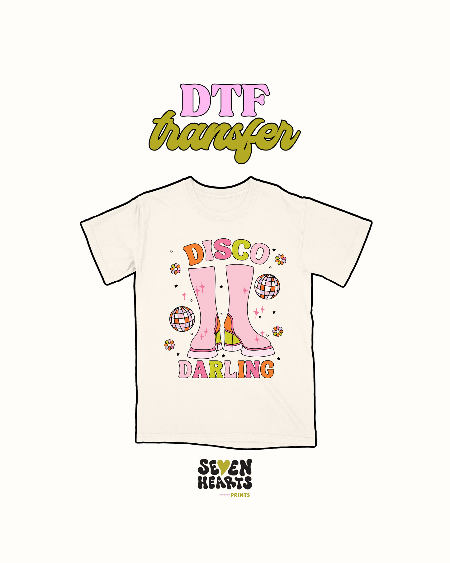 Disco Darling - DTF Transfer
