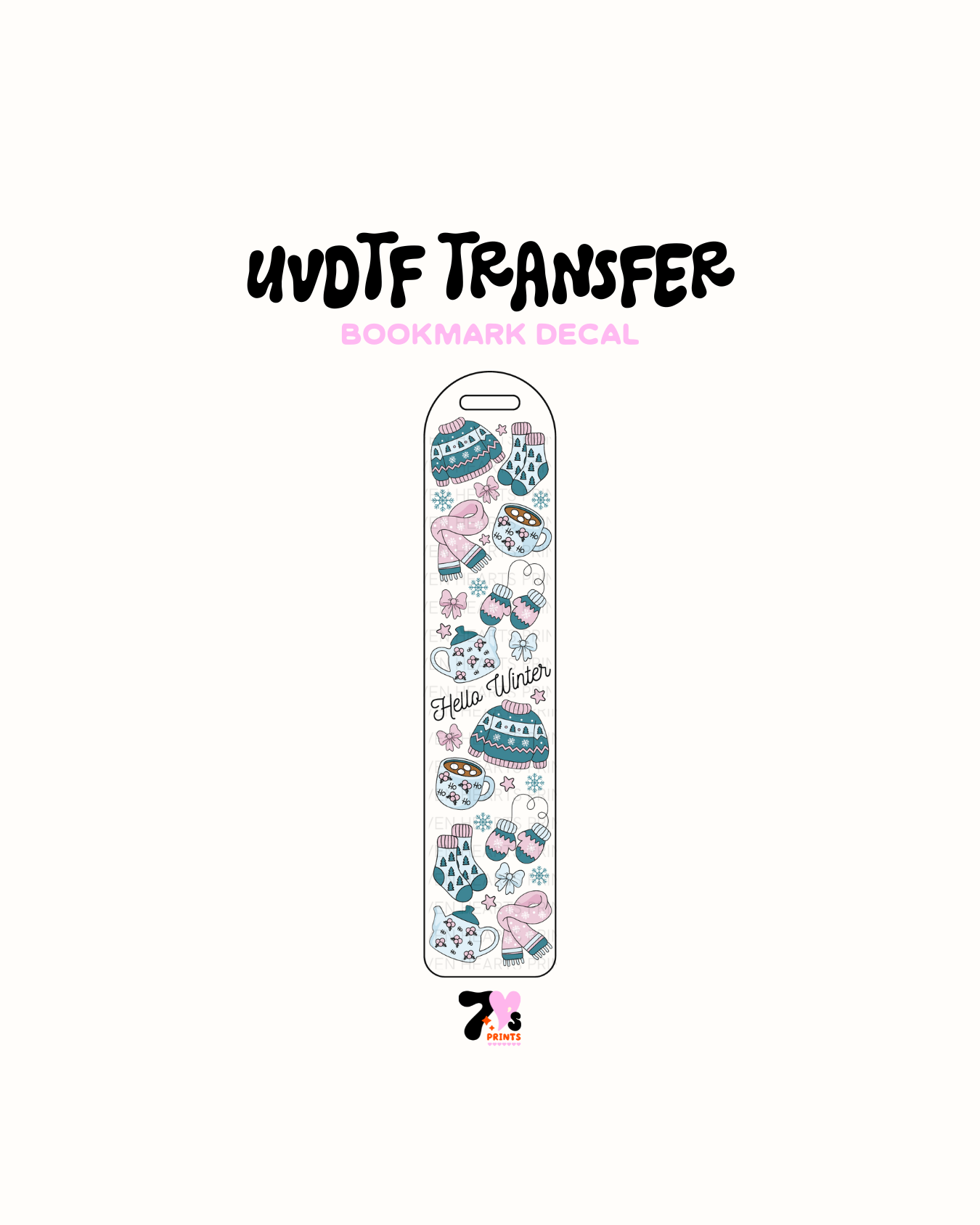 Libros de Astro - Calcomanía de marcador UVDTF