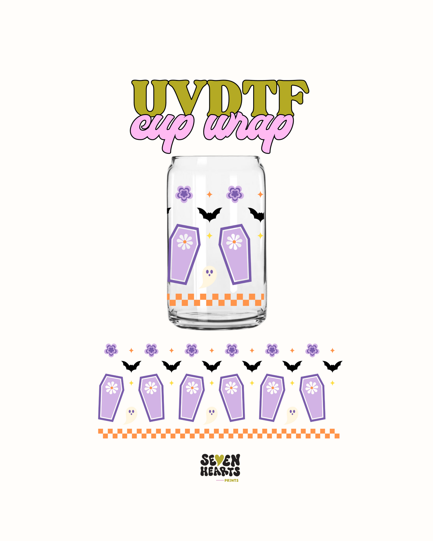 Spooky Bats - UVDTF