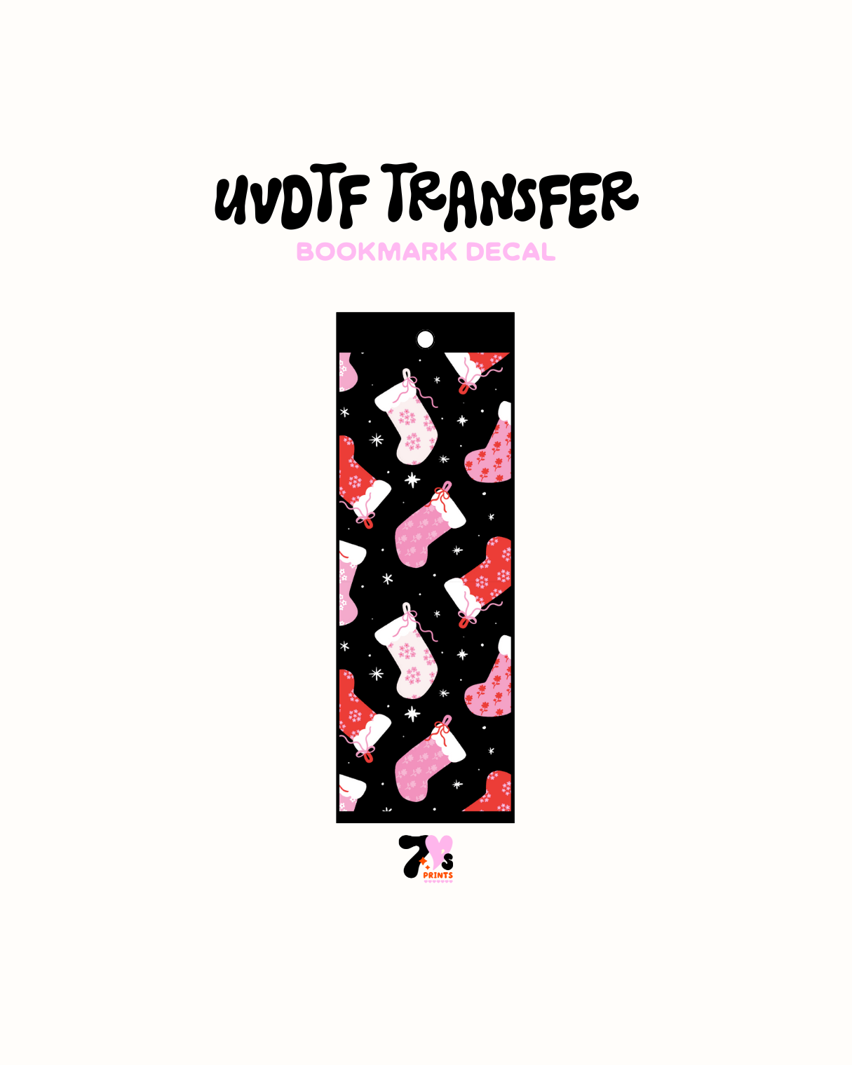 Stocking Stuffers - UVDTF Bookmark Decal