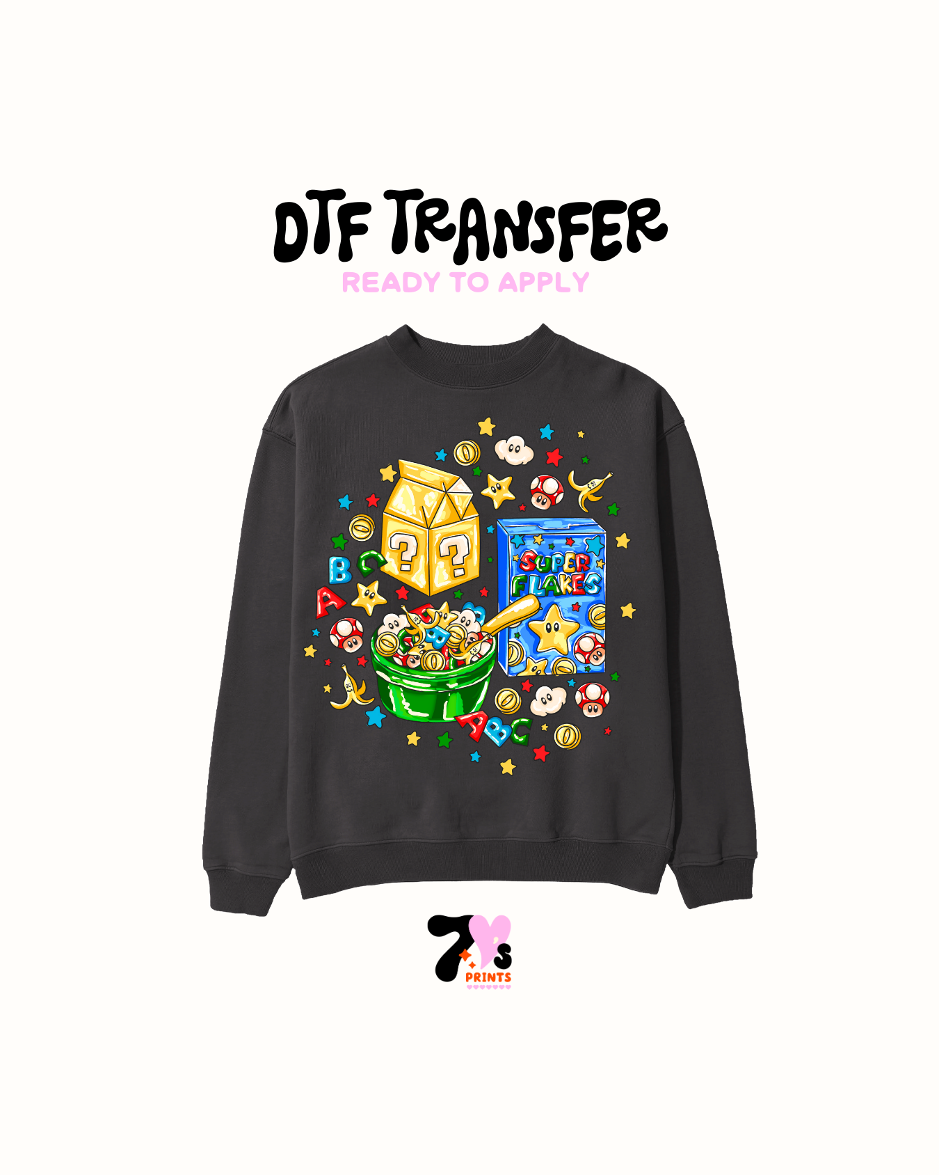 Super Flakes - DTF Transfers