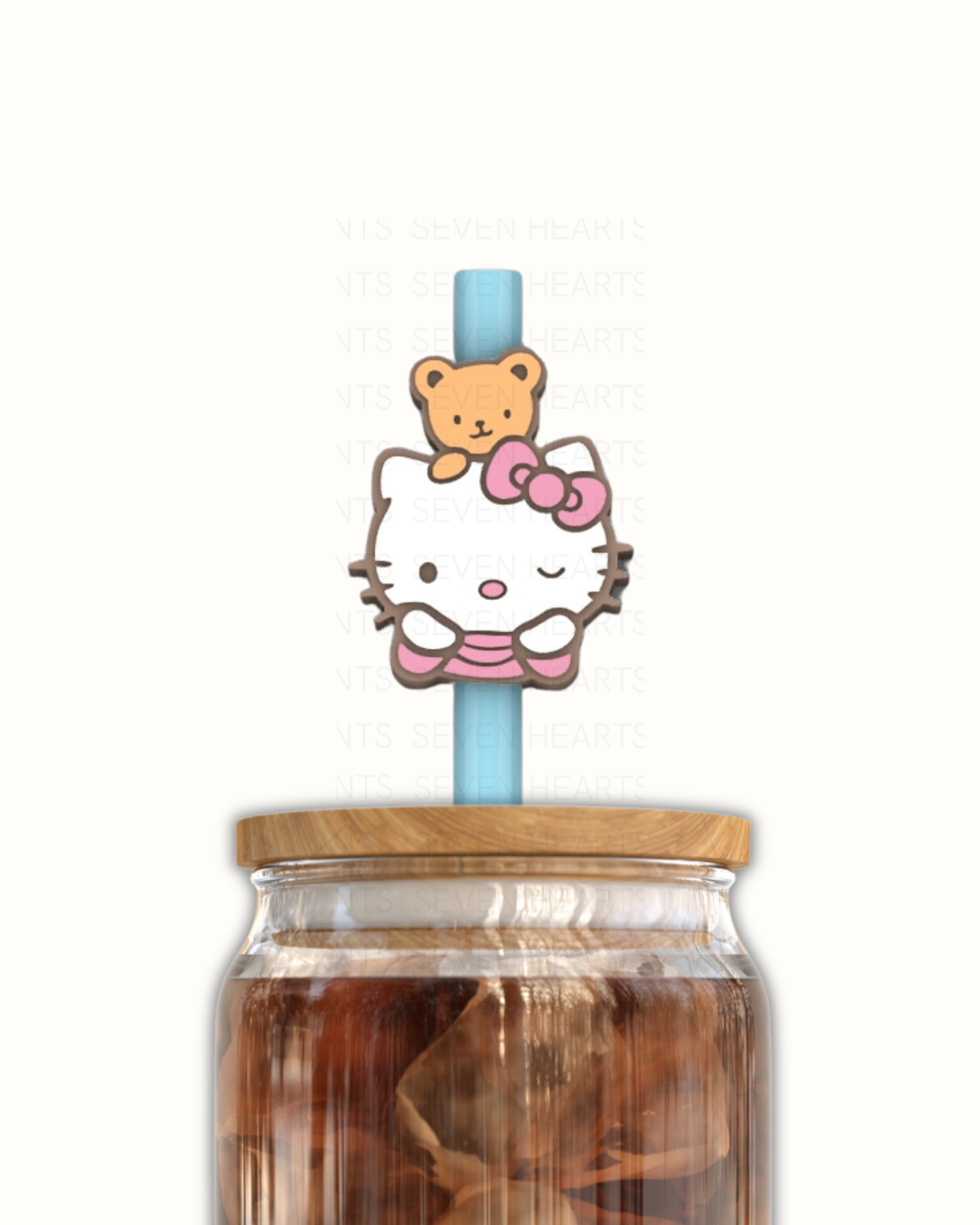 HK 3D Straw Topper