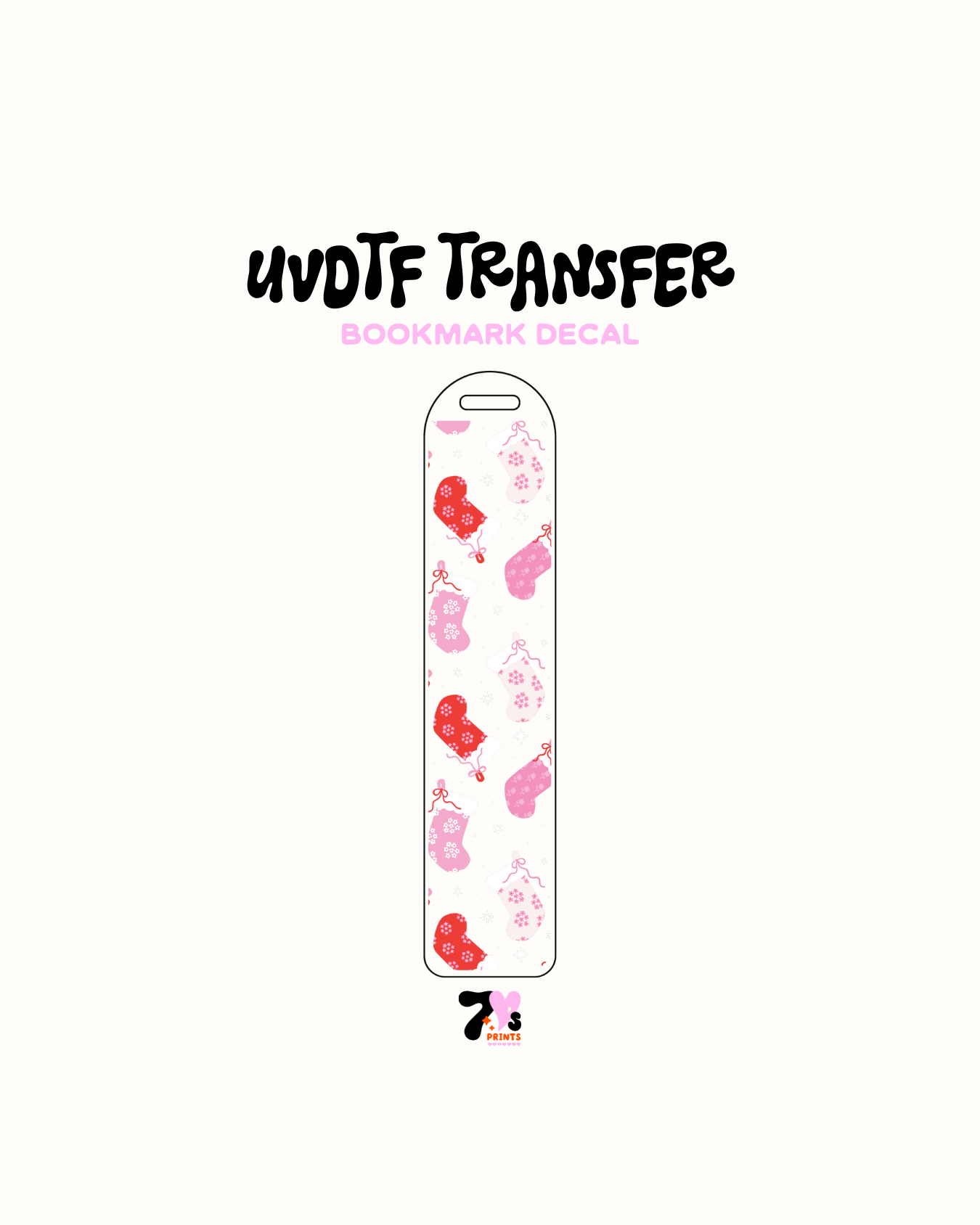 Stucking Stuffer - UVDTF Bookmark Decal