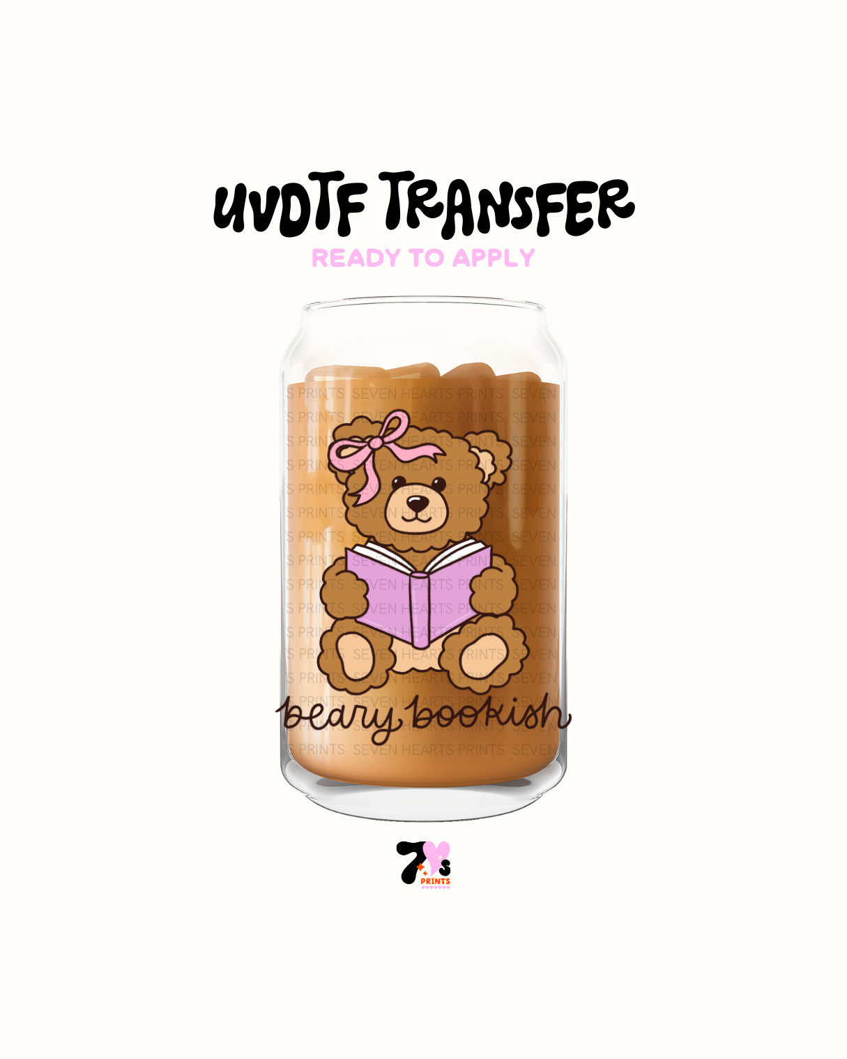 Merry bookish - UVDTF Decal