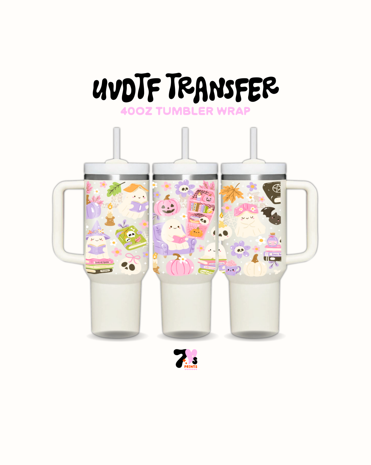 Spooky Vibes - UVDTF Wrap