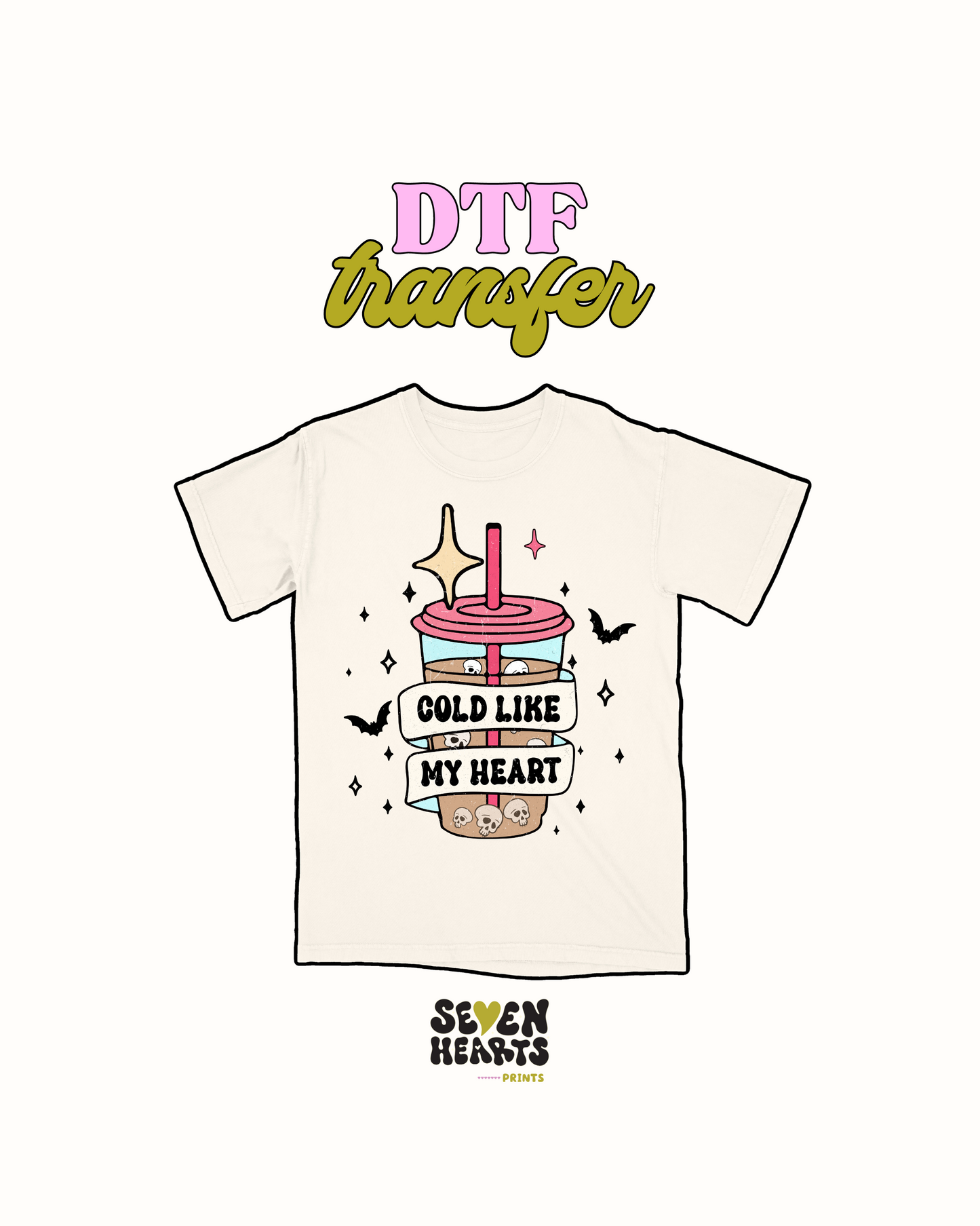 Frío como mi corazón - Transferencia DTF