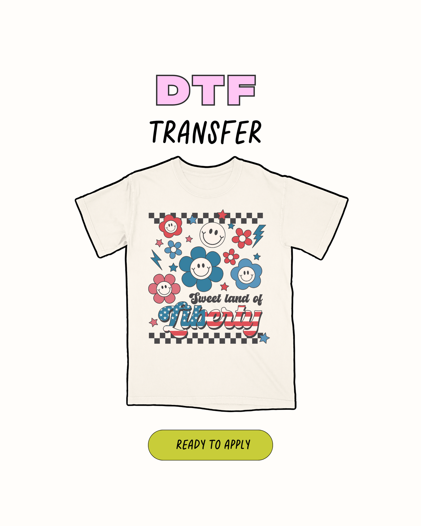 4th of july #1 - DTF Transfer