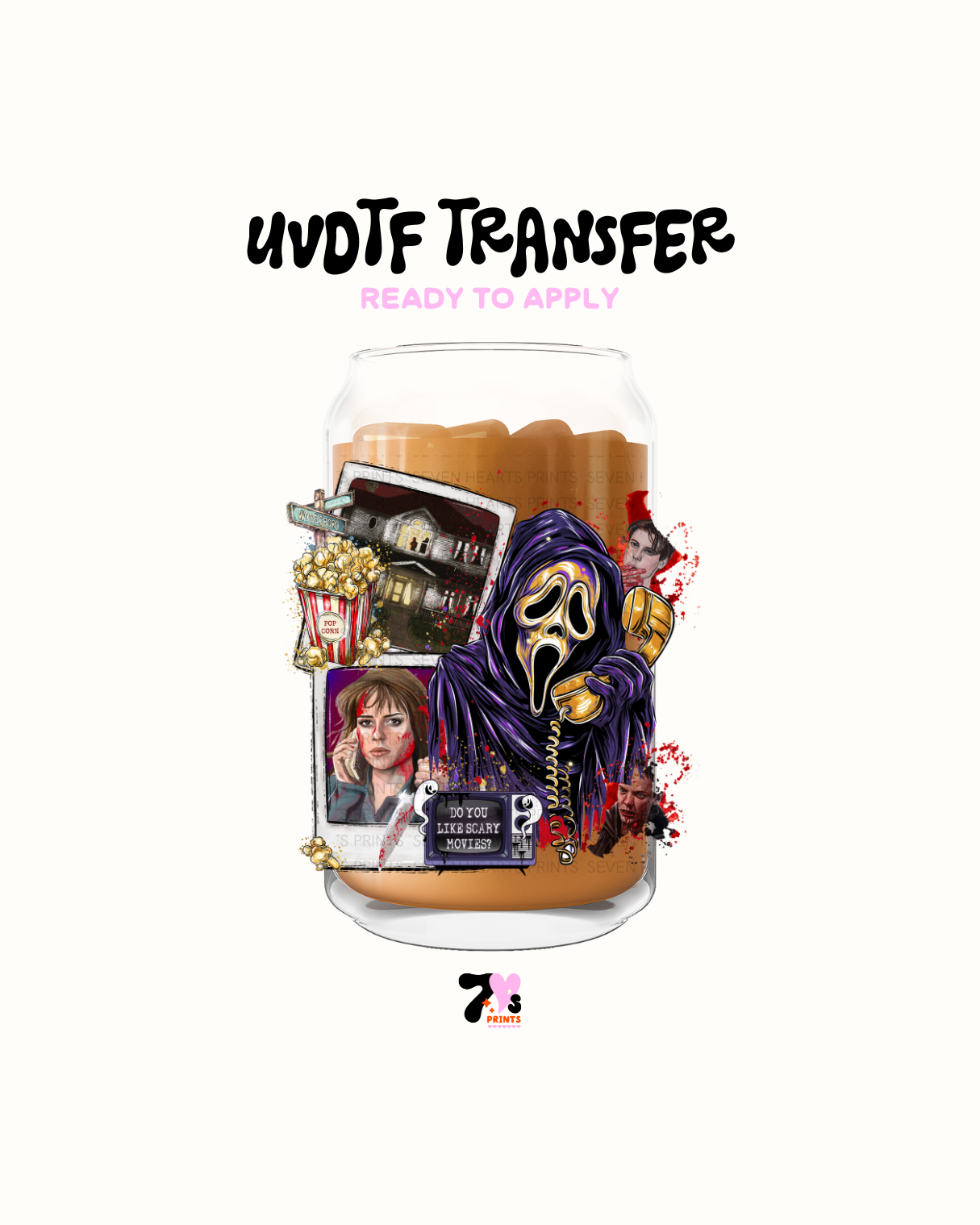 Do you like scary movies - UVDTF Decal