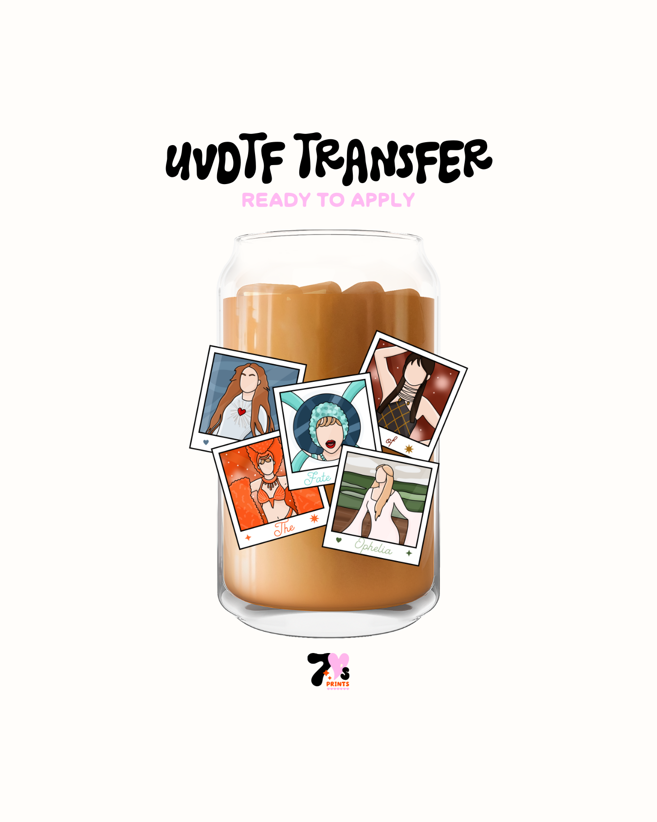 Polarizes the faith of ophelia - UVDTF Decal