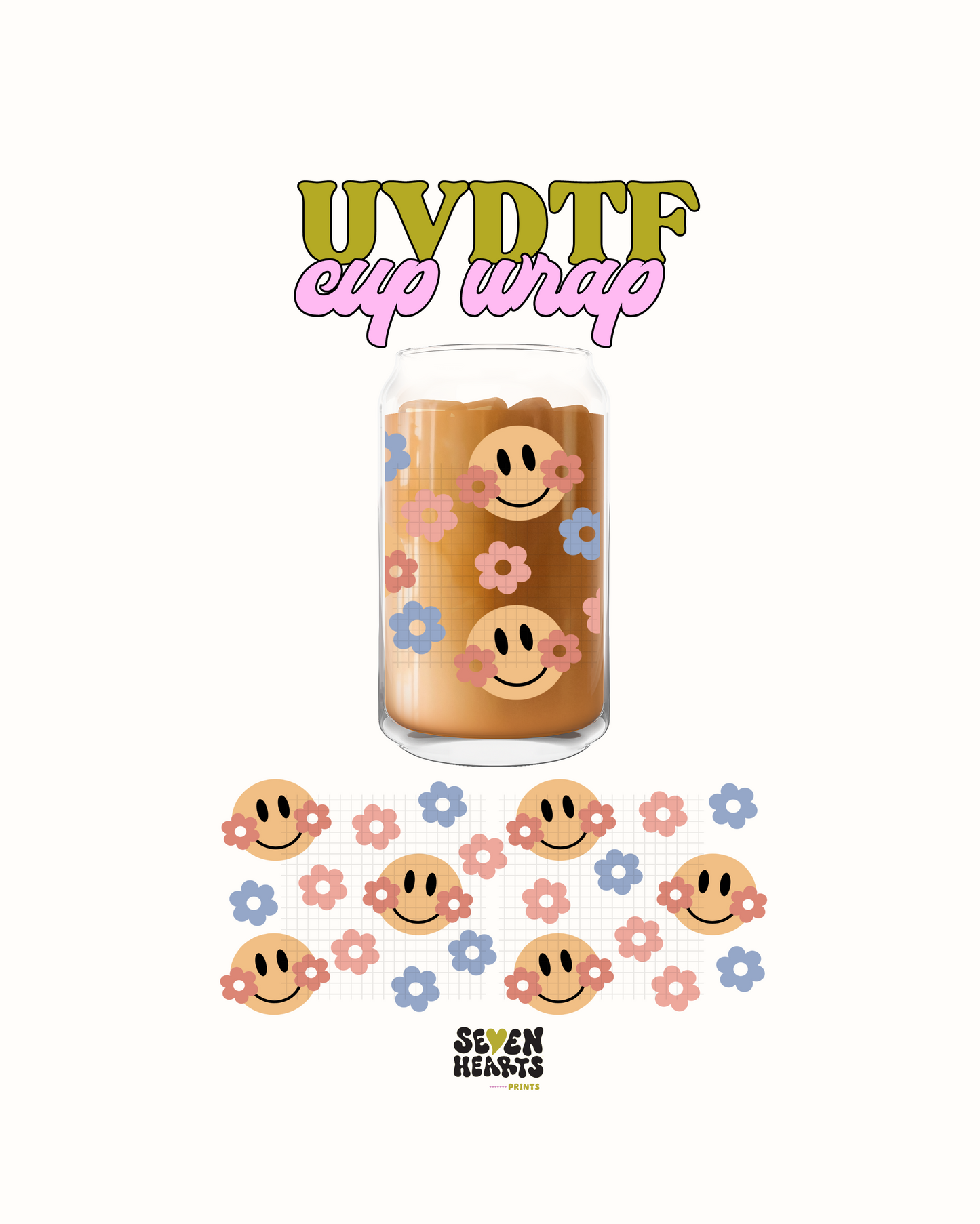 Happy faces - UVDTF