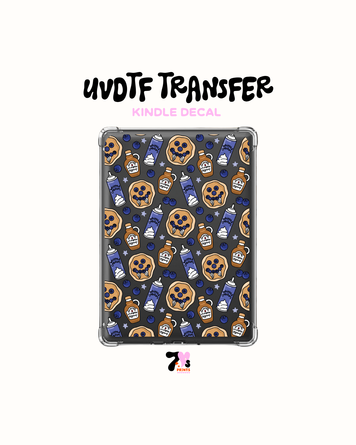 Salvatore Pancake - UVDTF Kindle Decal