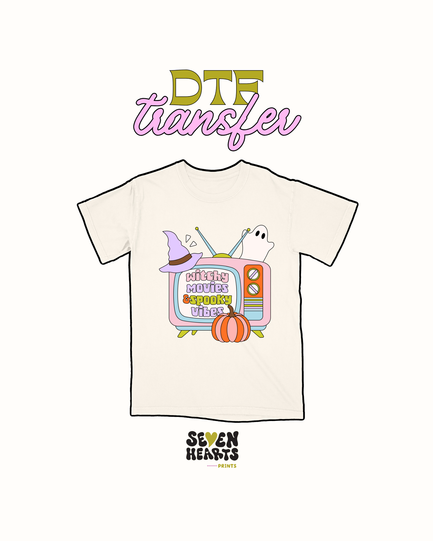 Witch movies spooky vibes - DTF Transfer