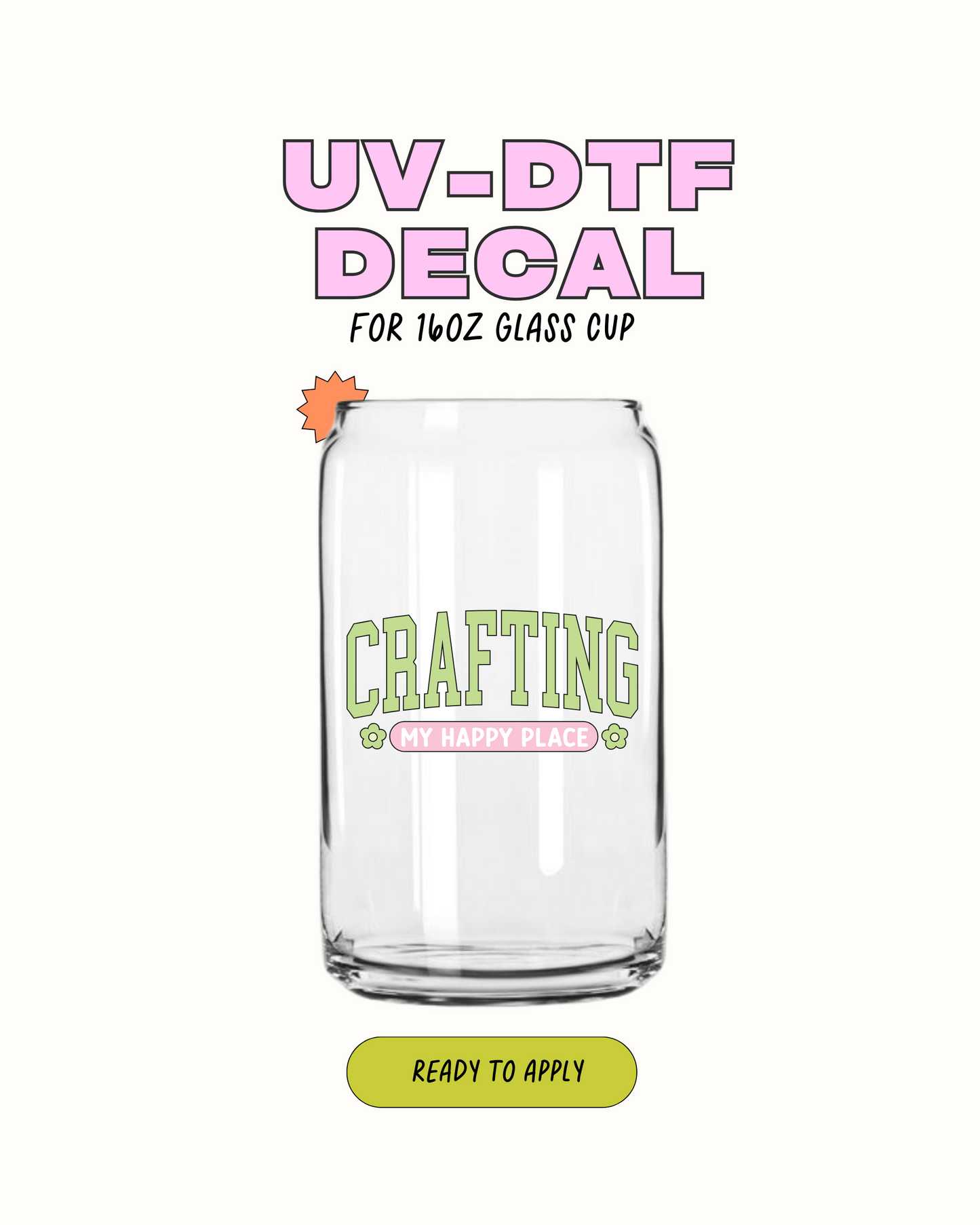 Crafting - UVDTF