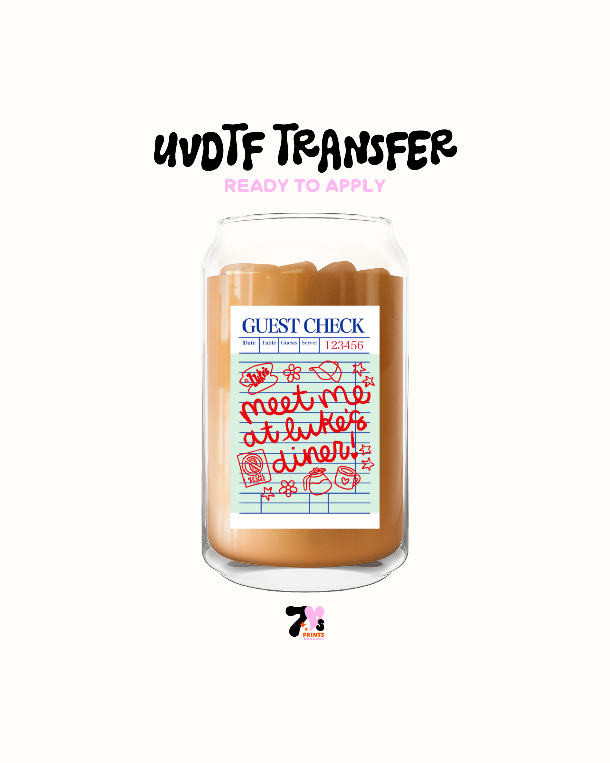 Meet me at Like Dinner - UVDTF Decal