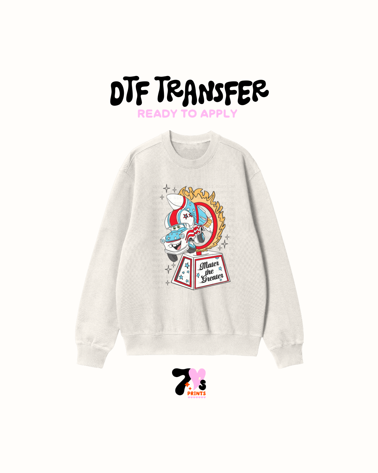 Mater the grater - DTF Transfer