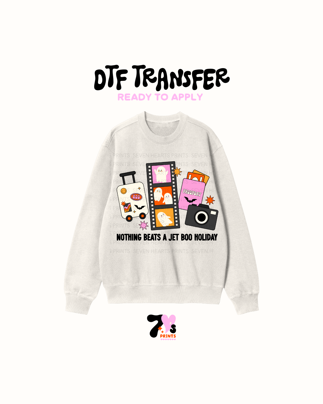 Nothing beats a jet boo holiday - DTF Transfers