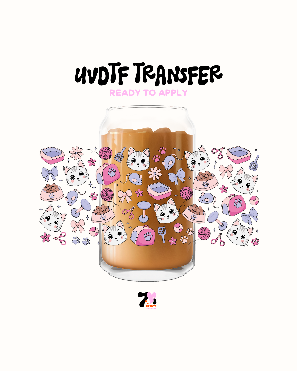 Little kitties - UVDTF Wrap