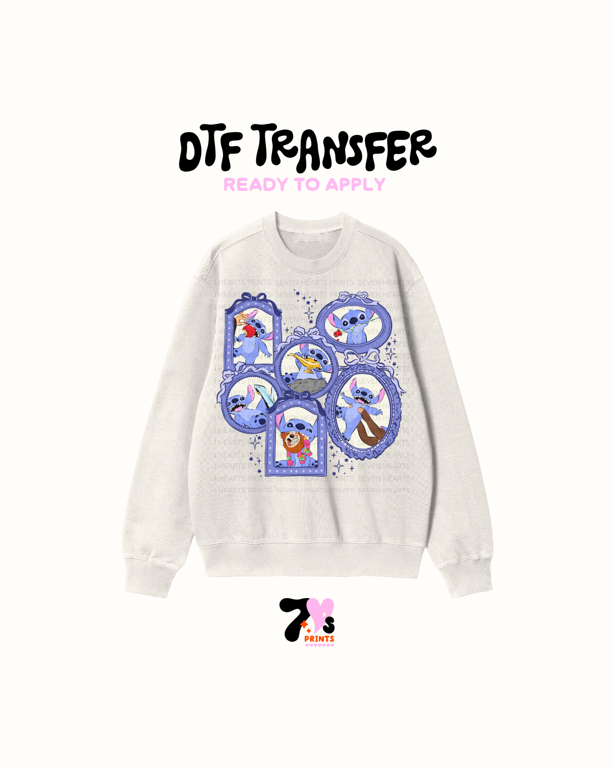 Mirrors stitched - DTF Transfers