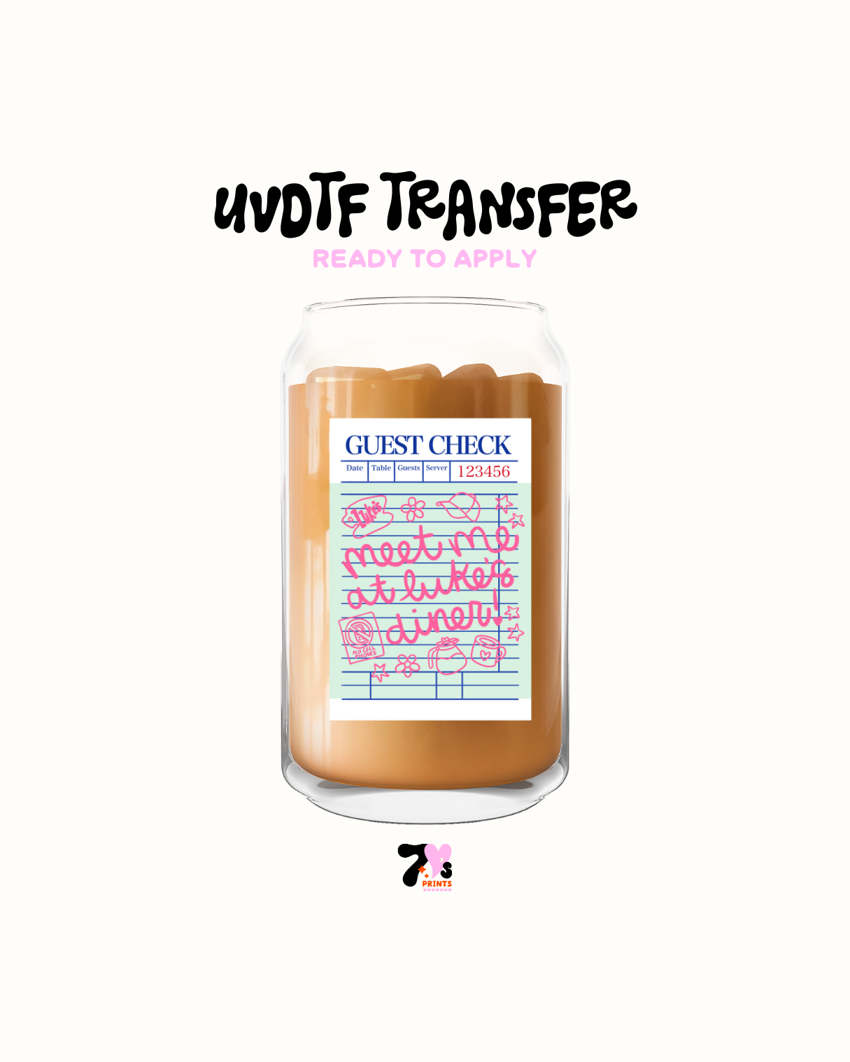 Meet me at Like Dinner - UVDTF Decal