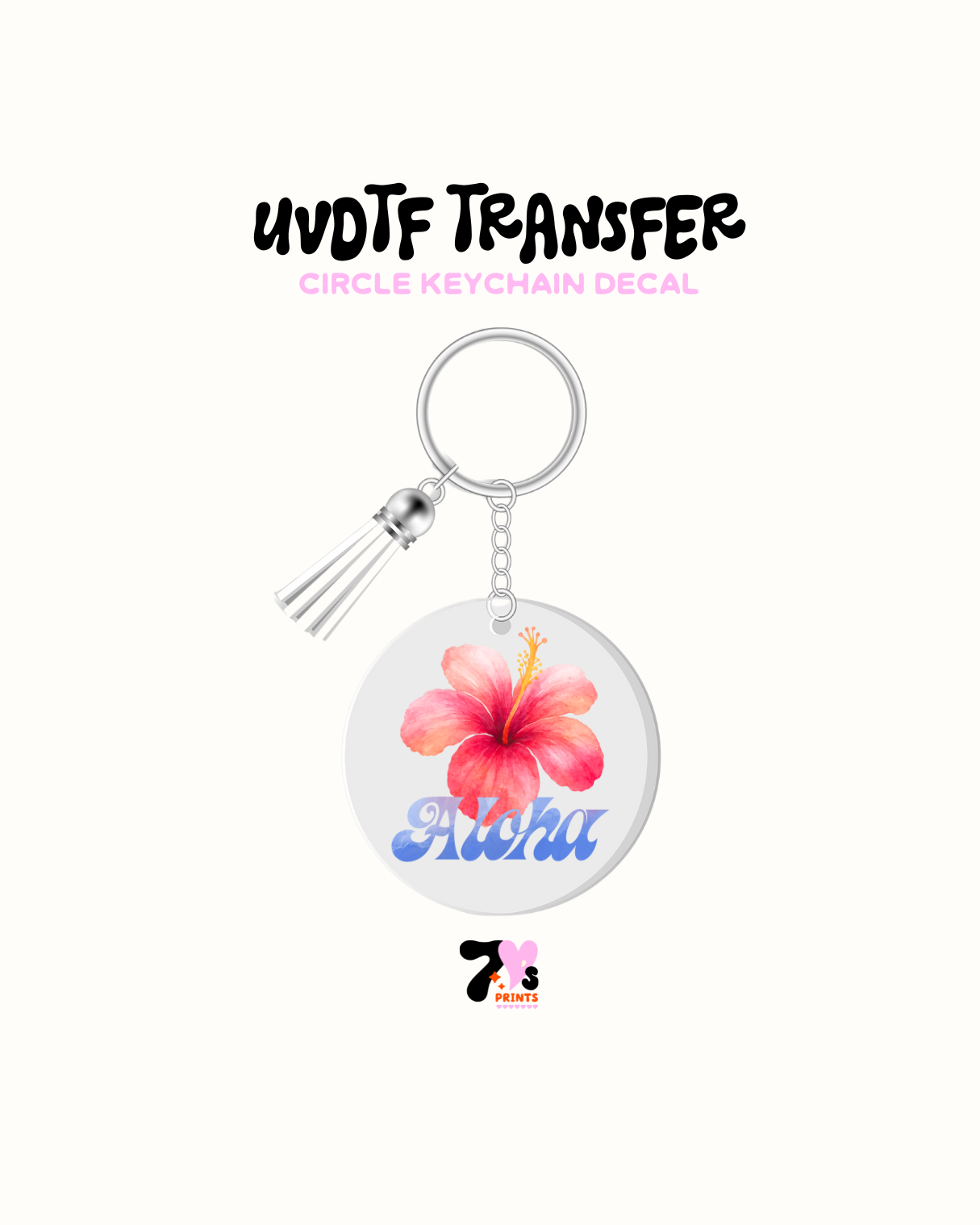 Aloha - Round Keychain