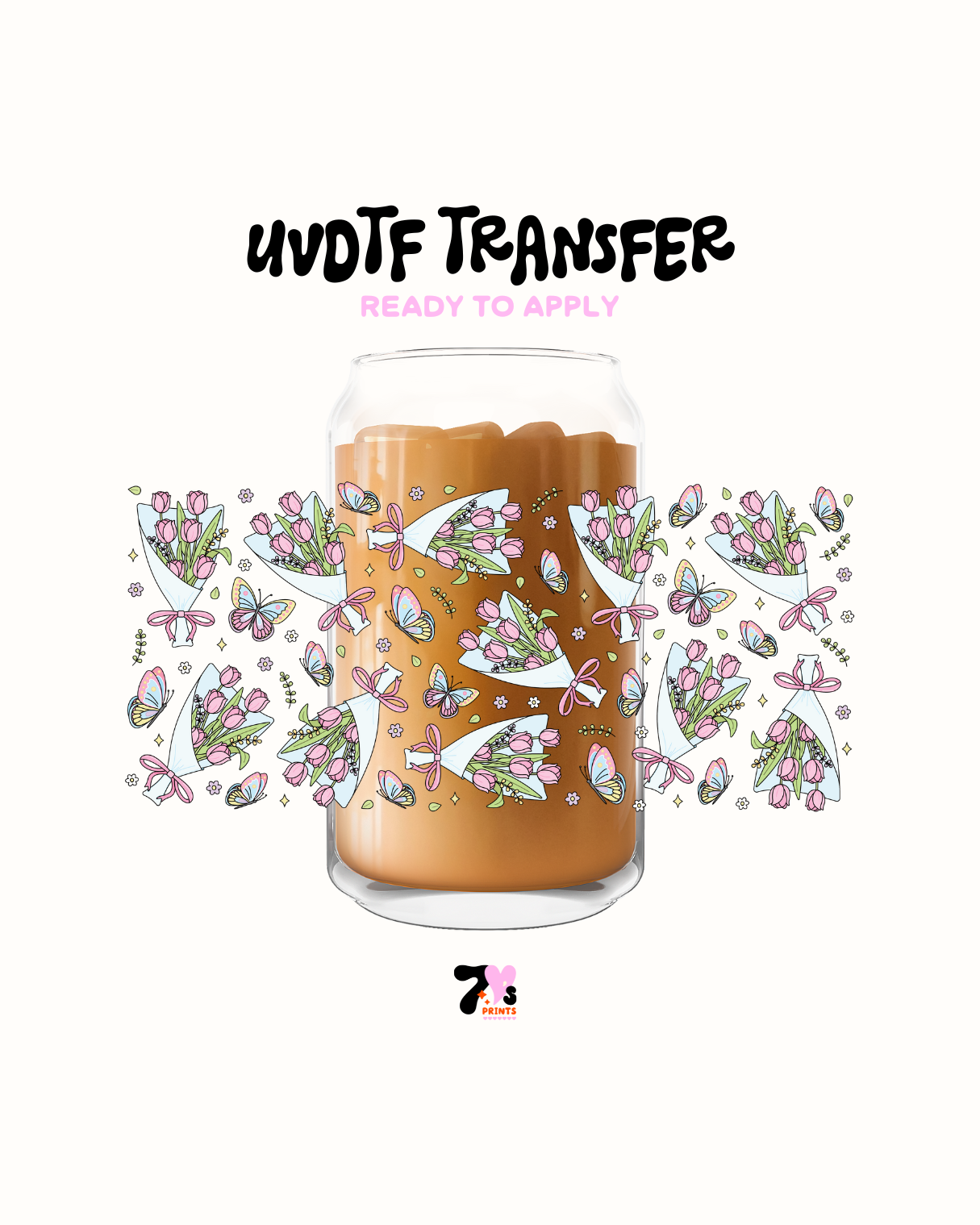 Flower Bouquett - UVDTF Wrap
