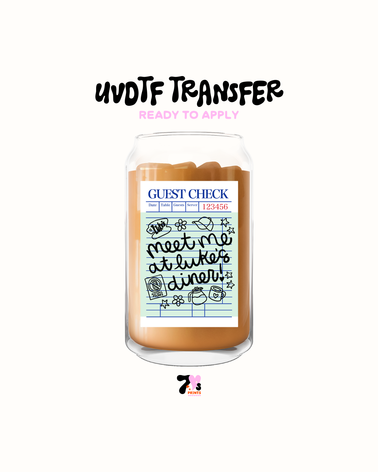 Meet me at Like Dinner - UVDTF Decal