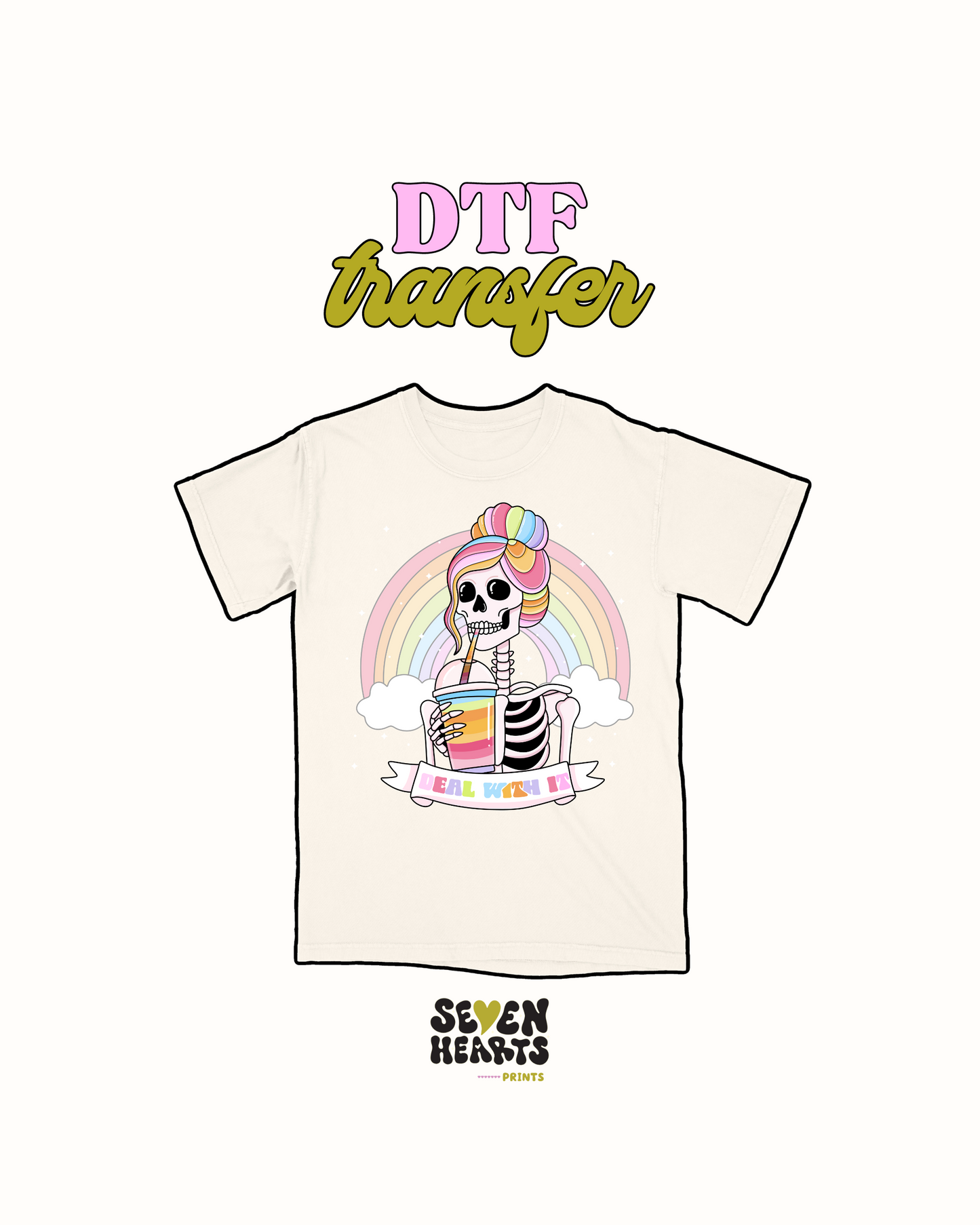 Deal with it - DTF Transfer