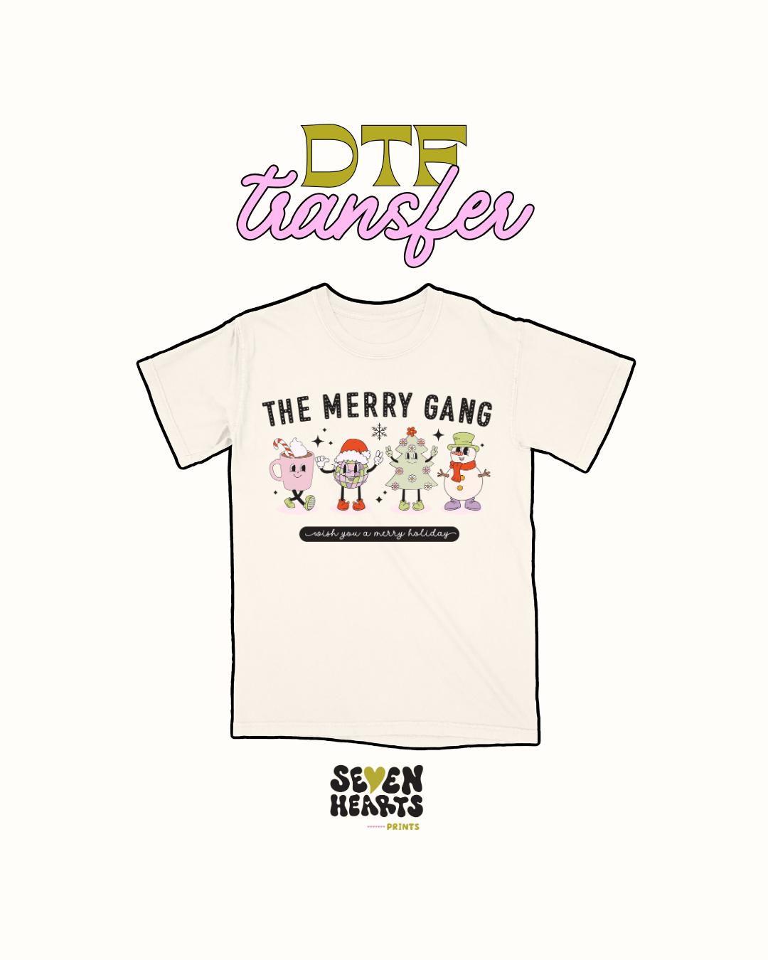 The merry gang - DTF Transfers