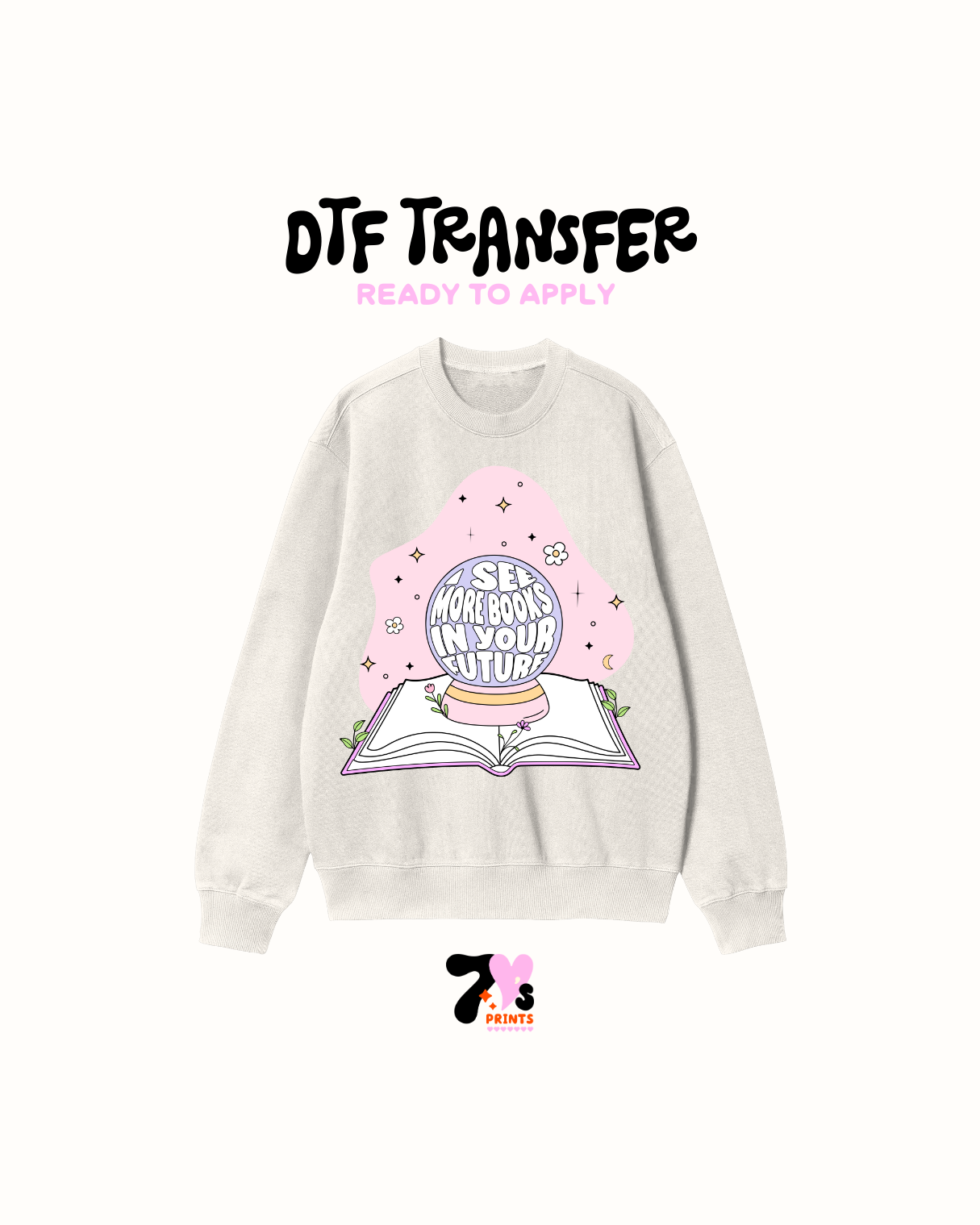 I see more books in my future - DTF Transfer